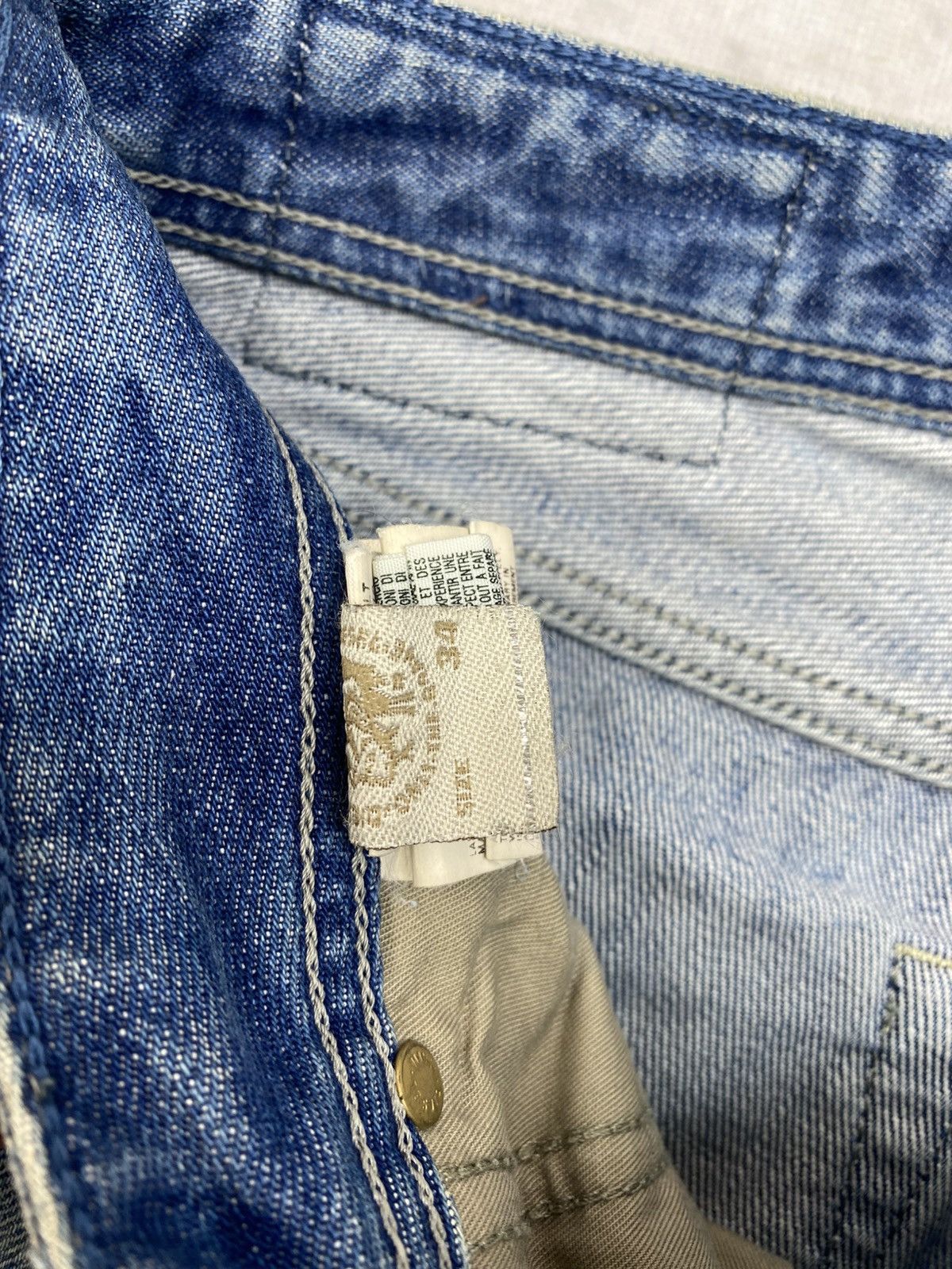 Diesel Vintage Diesel Y2K Faded Flared Jeans Denim Pants Rare Size US 34 / EU 50 - 7 Thumbnail