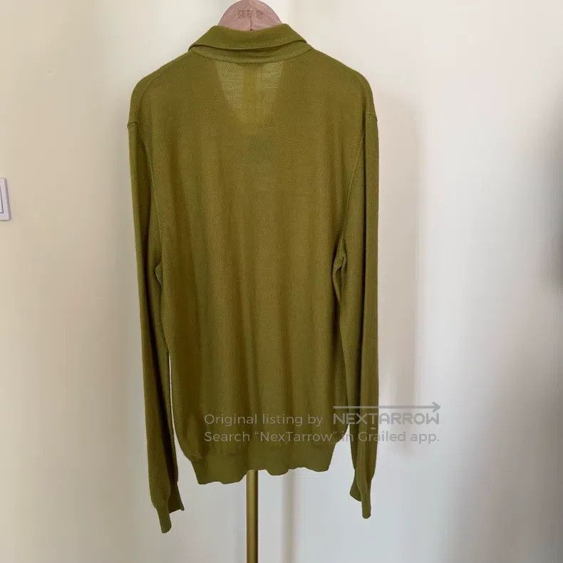 Hermes Hermes Green long-sleeved cashmere sweater Size M / US 6-8 / IT 42-44 - 3 Thumbnail