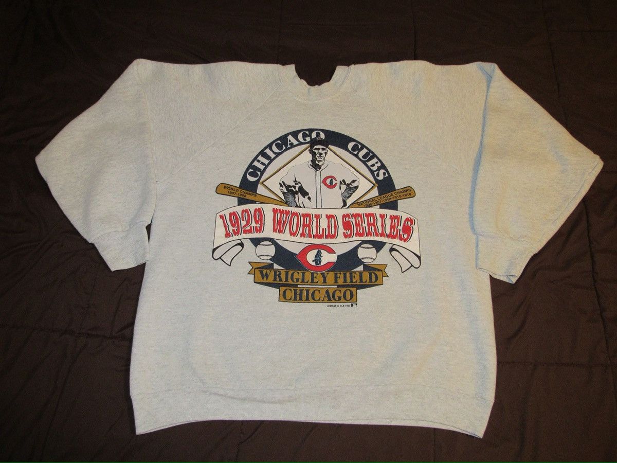 Fruit Of The Loom 1993 Chicago Cubs World Series Fruit of the Loom Crewneck Size US XL / EU 56 / 4 - 2 Thumbnail