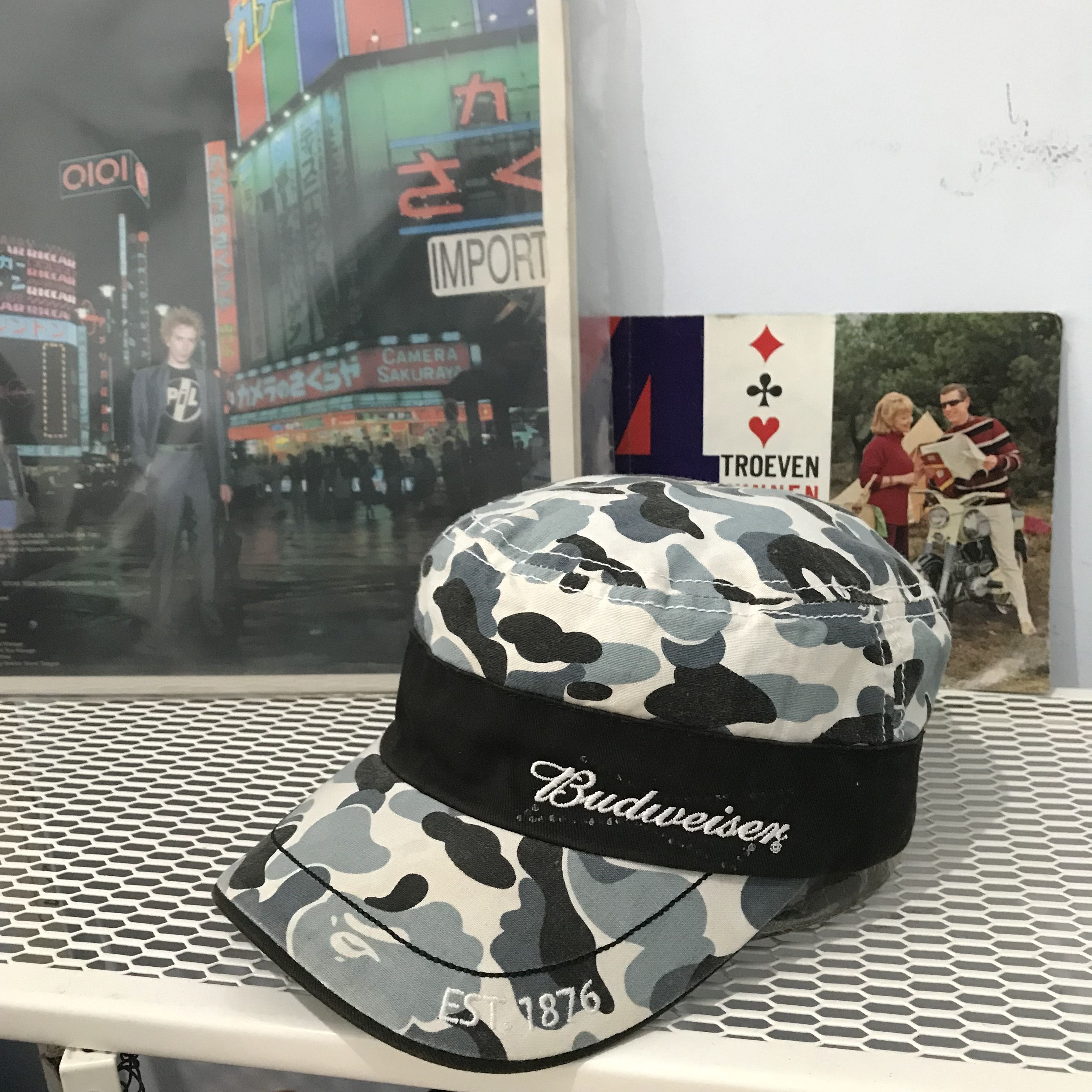 Budweiser Budweiser Beer Bape Camouflage Army Ball Petrol Patrol Cap Size ONE SIZE - 8 Thumbnail