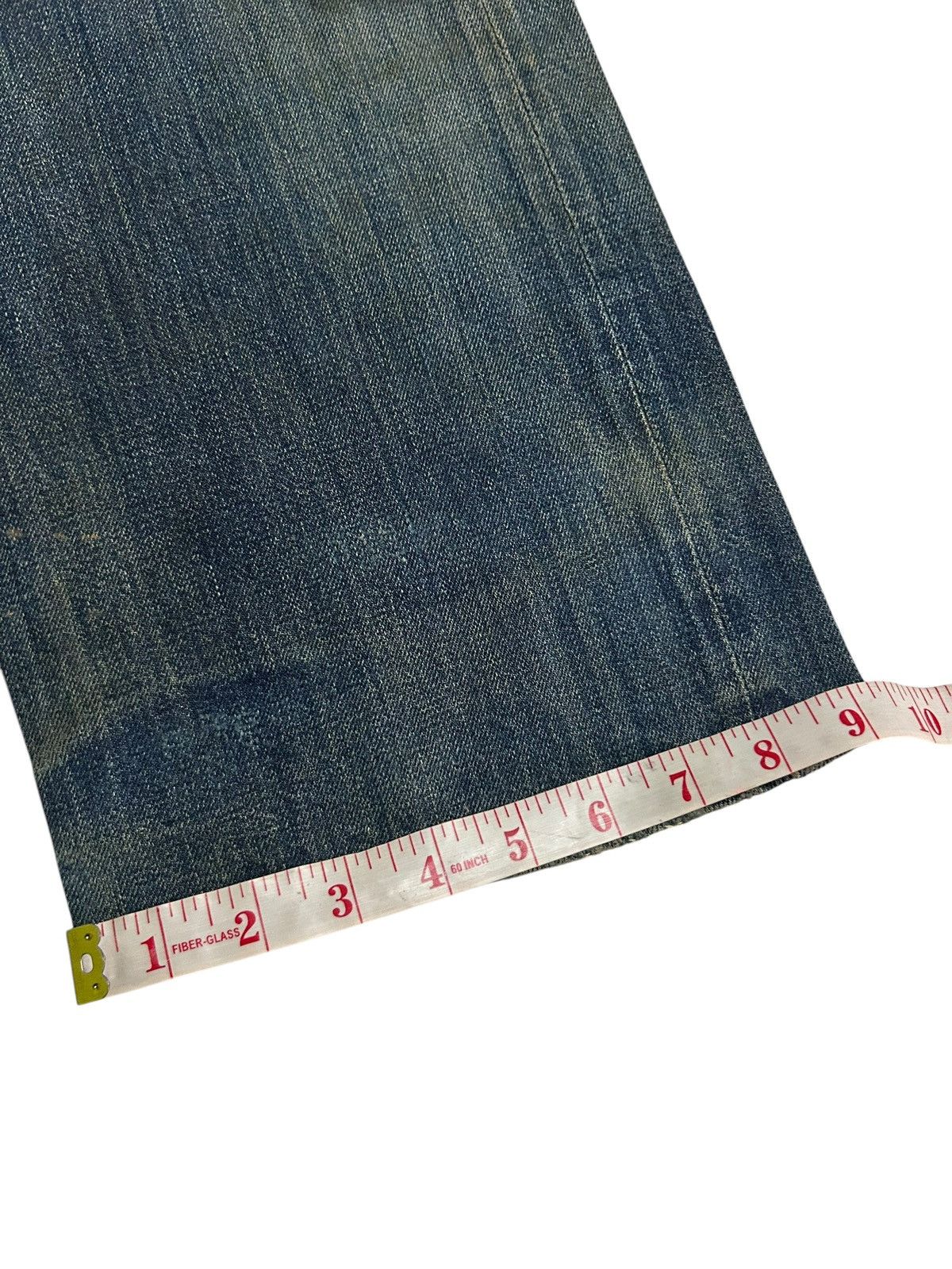 Japanese Brand × Kapital × Vintage JOE McCOY Selvedge Distressed Vtg Denim Jeans Size US 35 - 24 Thumbnail
