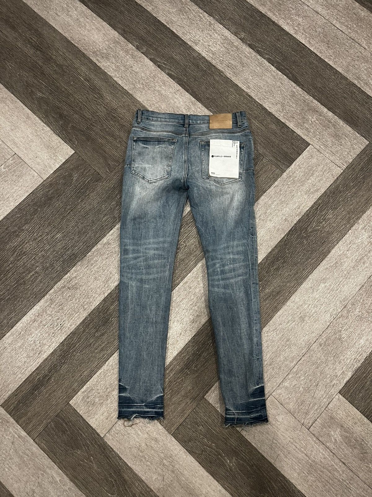 Purple Brand Blue Purple Jeans Size US 30 / EU 46 - 4 Thumbnail