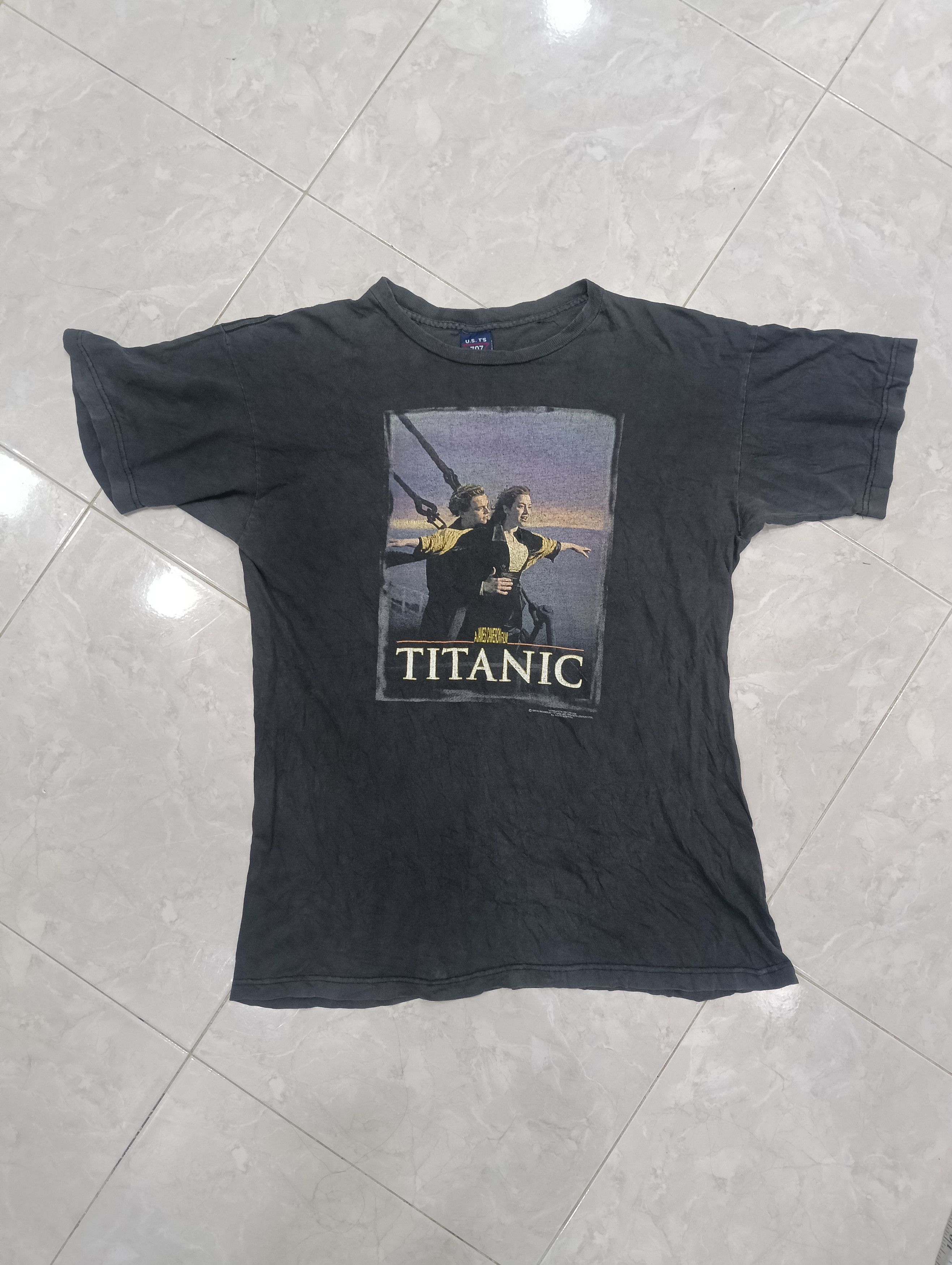 Vintage Vintage Titanic Leonardo Di Caprio Size US L / EU 52-54 / 3 - 2 Thumbnail