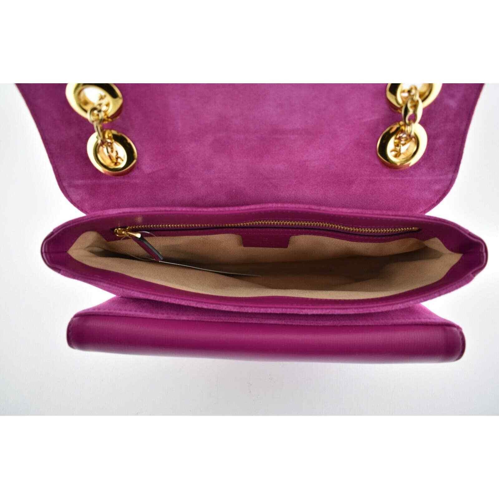 Gucci Gucci Marina Small Gold Logo Chain Shoulder Crossbody Bag Size ONE SIZE - 12 Thumbnail