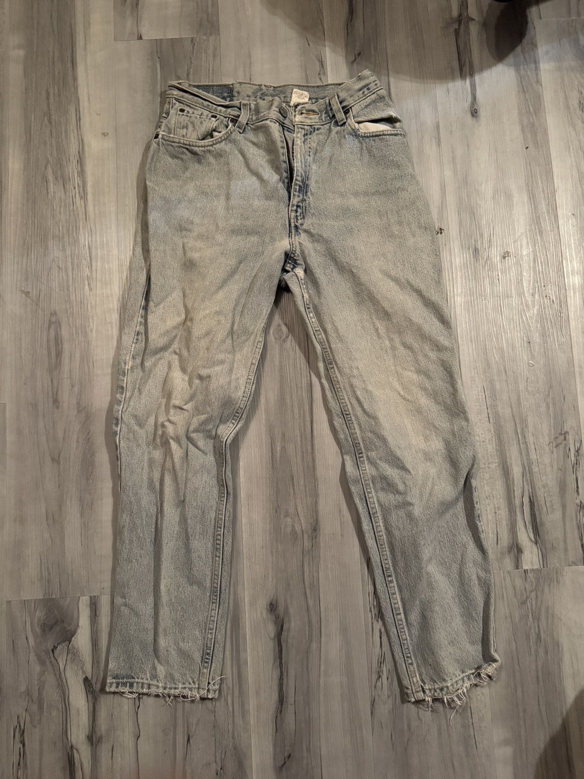 Levi's × Levi's Vintage Clothing × Vintage Levi’s 550 Light Blue Denim Jeans Size US 29 - 1 Thumbnail