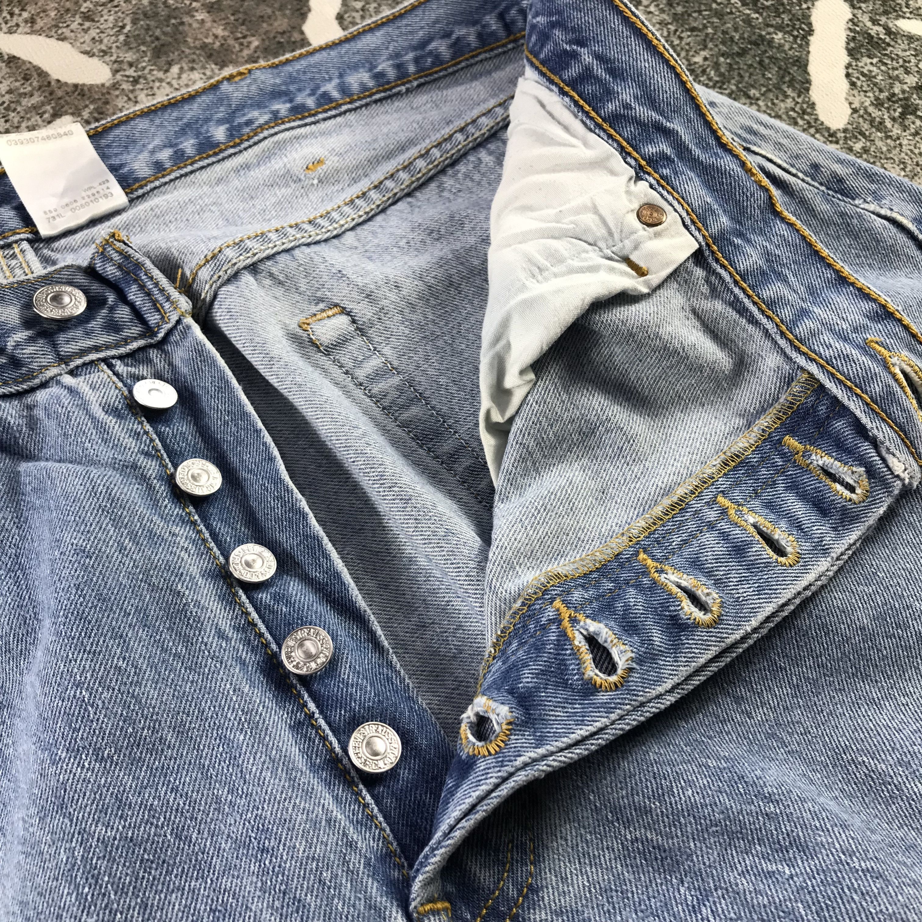 Levi's Vintage Levis 501 Jeans Medium Wash KJ3368 Size US 40 / EU 56 - 8 Thumbnail