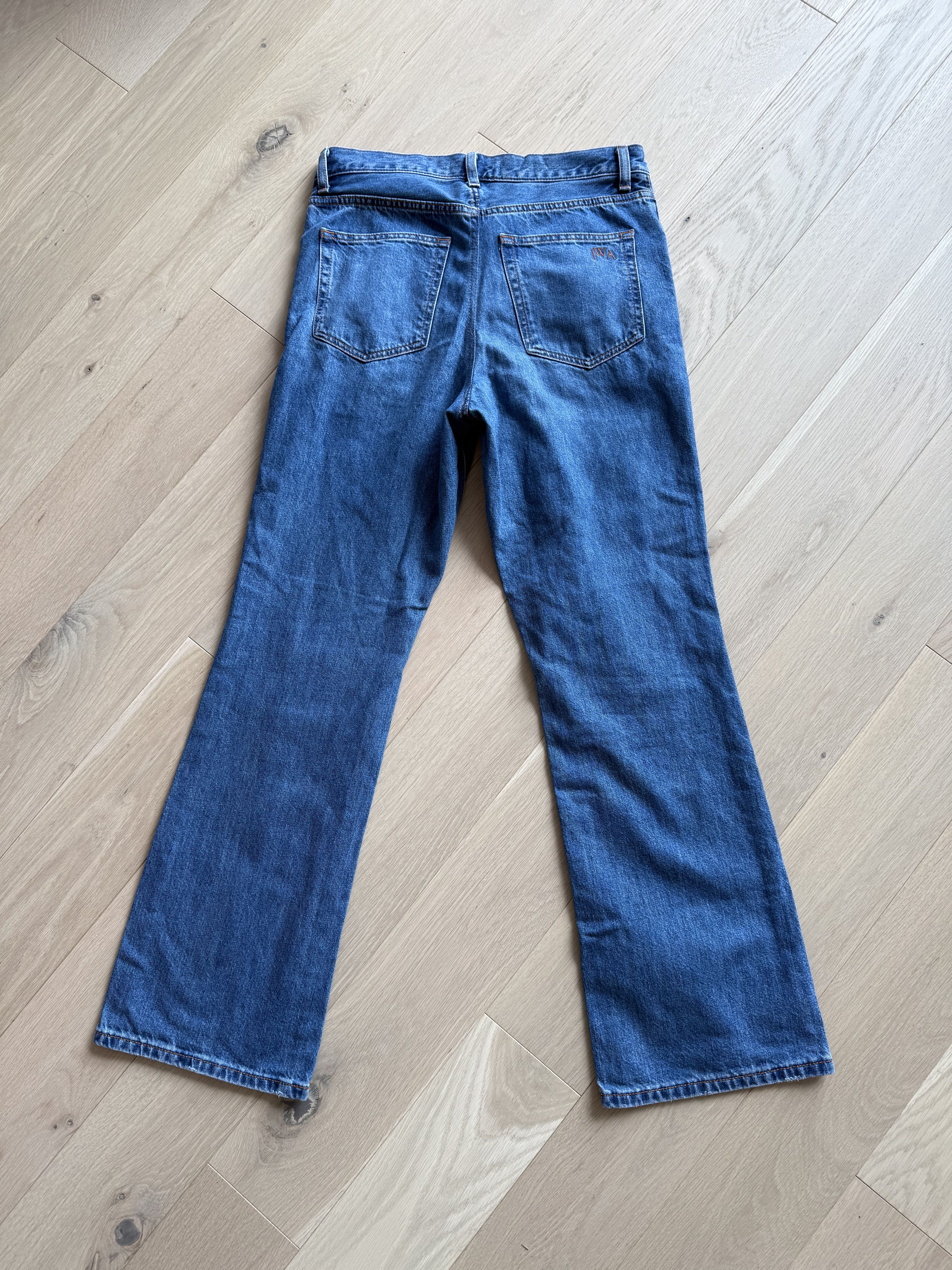 JW Anderson × Uniqlo Uniqlo x JW Anderson Shoe Cut Blue Jeans Size US 29 - 2 Thumbnail
