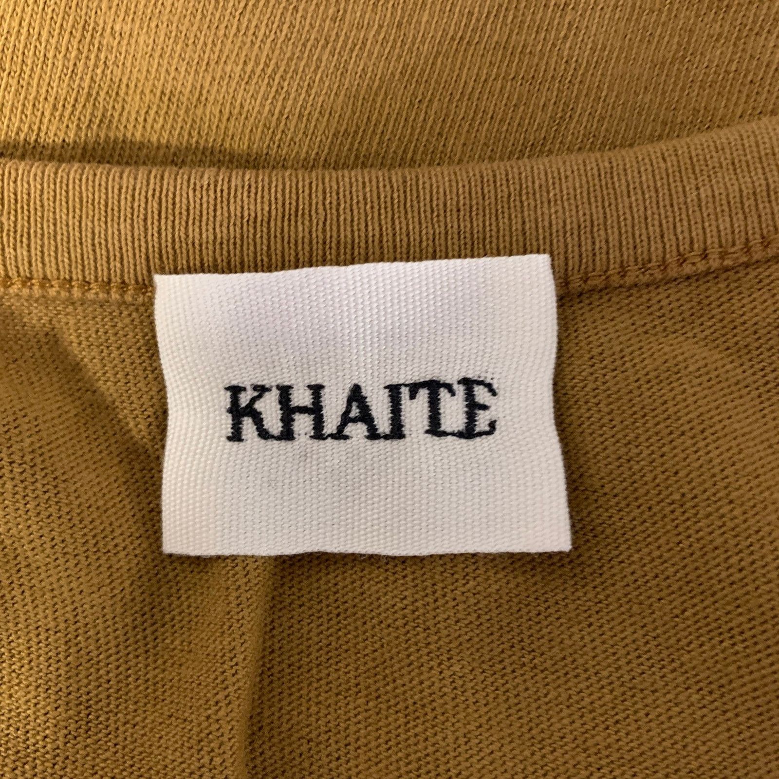 KHAITE KHAITE Size L Brown Cotton Halter Top Size L / US 10 / IT 46 - 5 Thumbnail