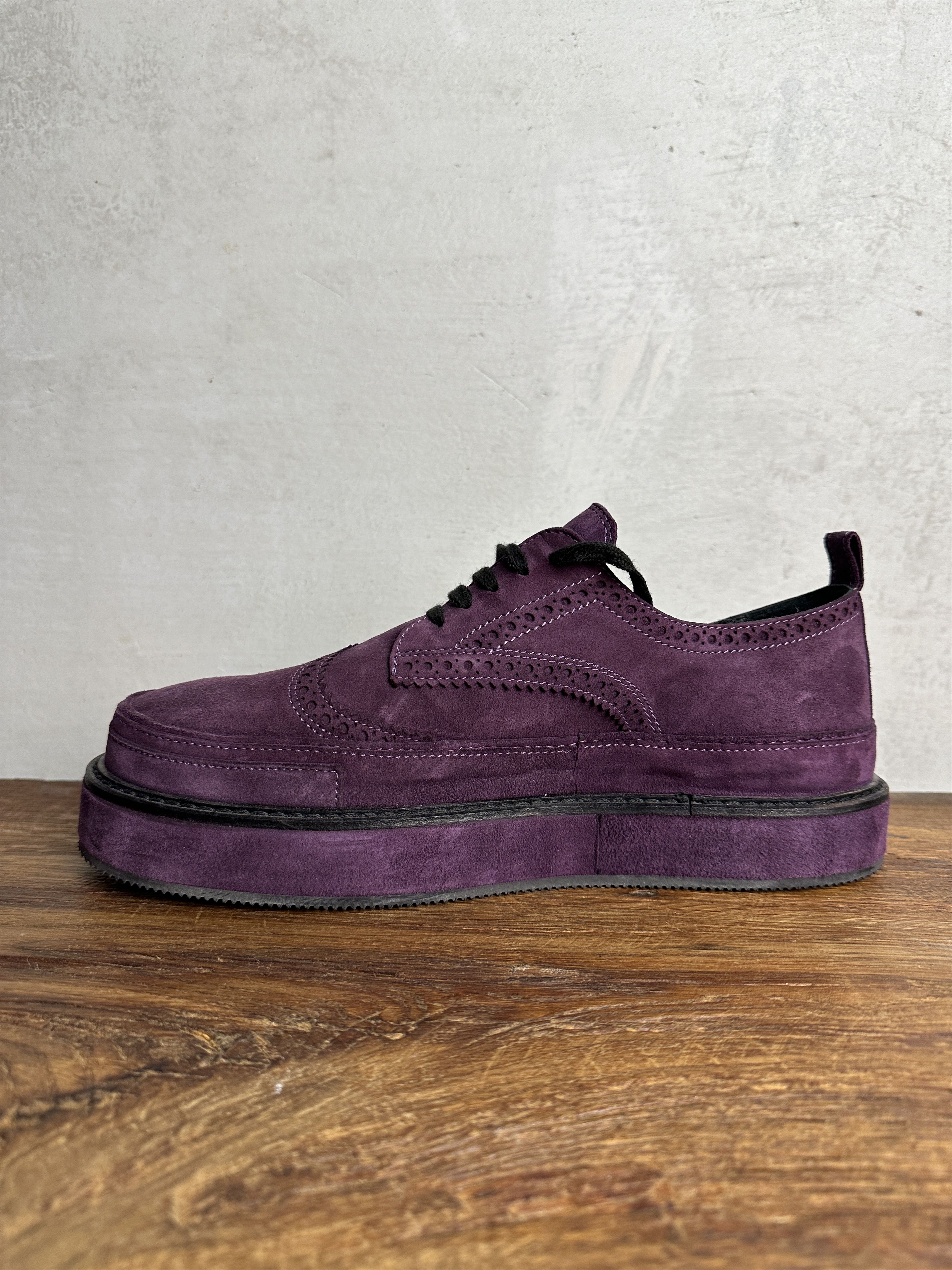 Ann Demeulemeester Ann Demeulemeester Suede Derby Shoes Size US 9 / IT 39 - 3 Thumbnail