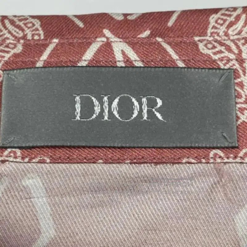 Dior Dior Summer Pink Silk Print Shirt . Size US L / EU 52-54 / 3 - 4 Thumbnail