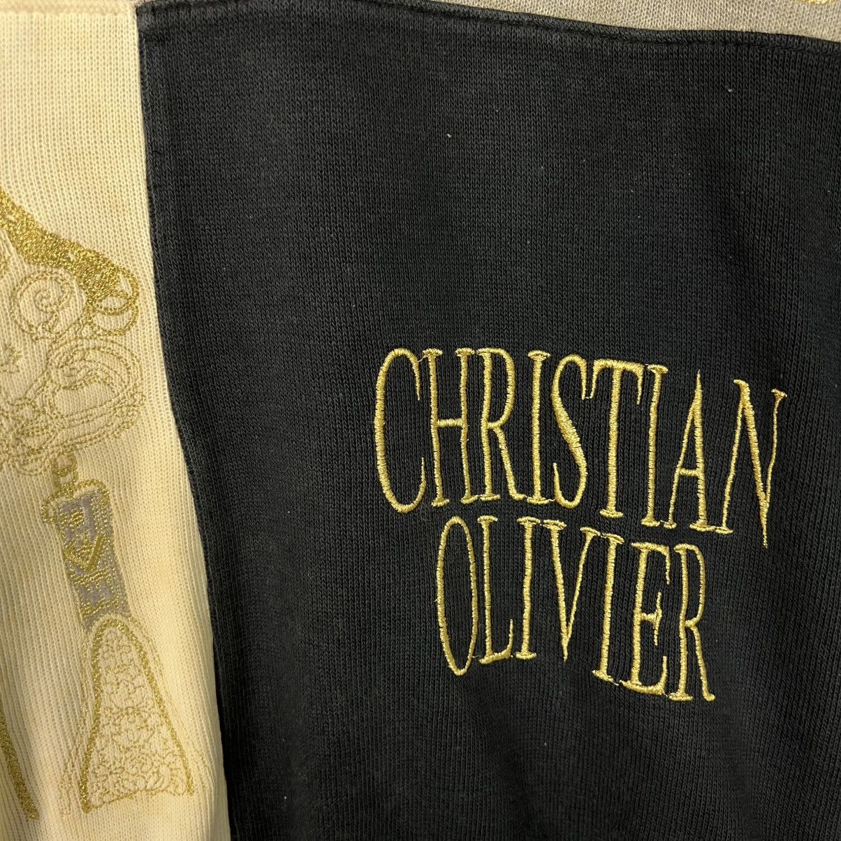 Vintage 90 CHRISTIAN OLIVIER Big Logo Crewneck Sweatshirt #4024-C183 Size US S / EU 44-46 / 1 - 7 Thumbnail