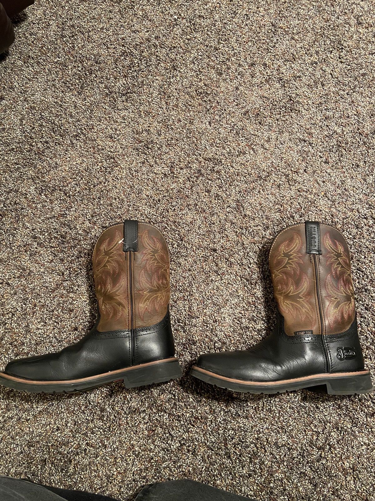 Justin Boots Justin Work Boots Size US 9 / EU 42 - 2 Thumbnail