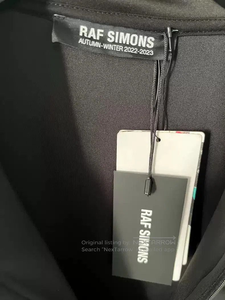 Raf Simons Raf Simons 22fw navy zipper jacket. Size US M / EU 48-50 / 2 - 4 Thumbnail