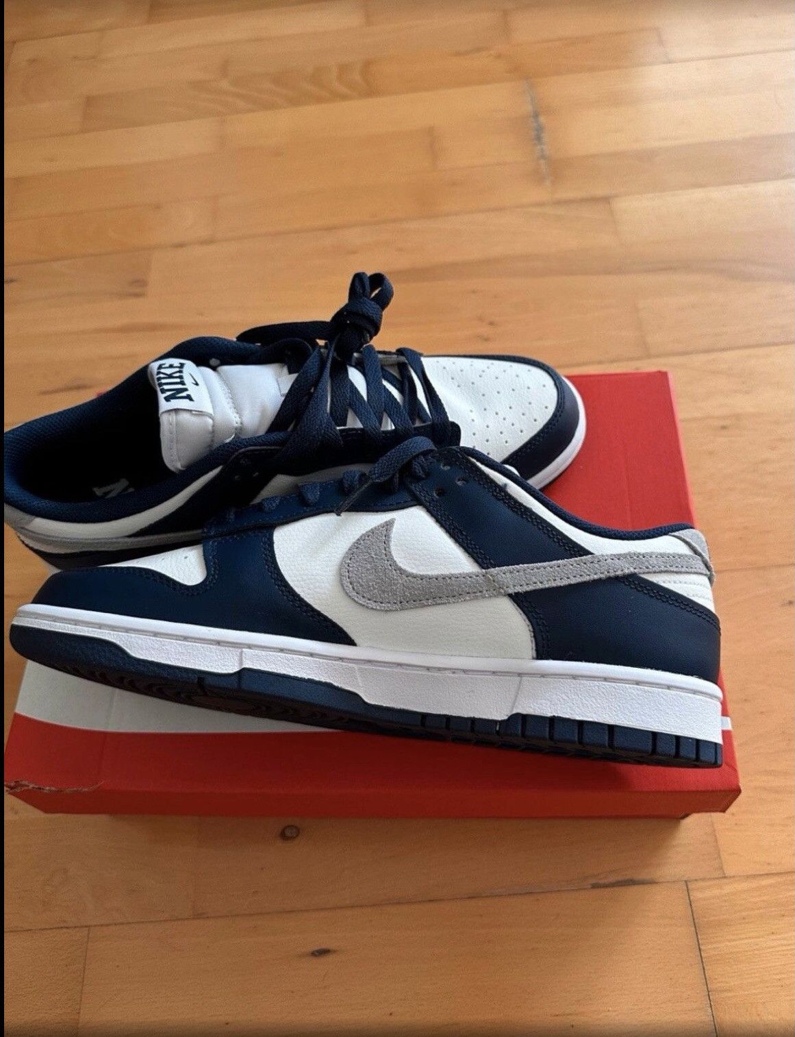 Nike Nike dunk low midnight navy Size US 9.5 / EU 42-43 - 2 Thumbnail