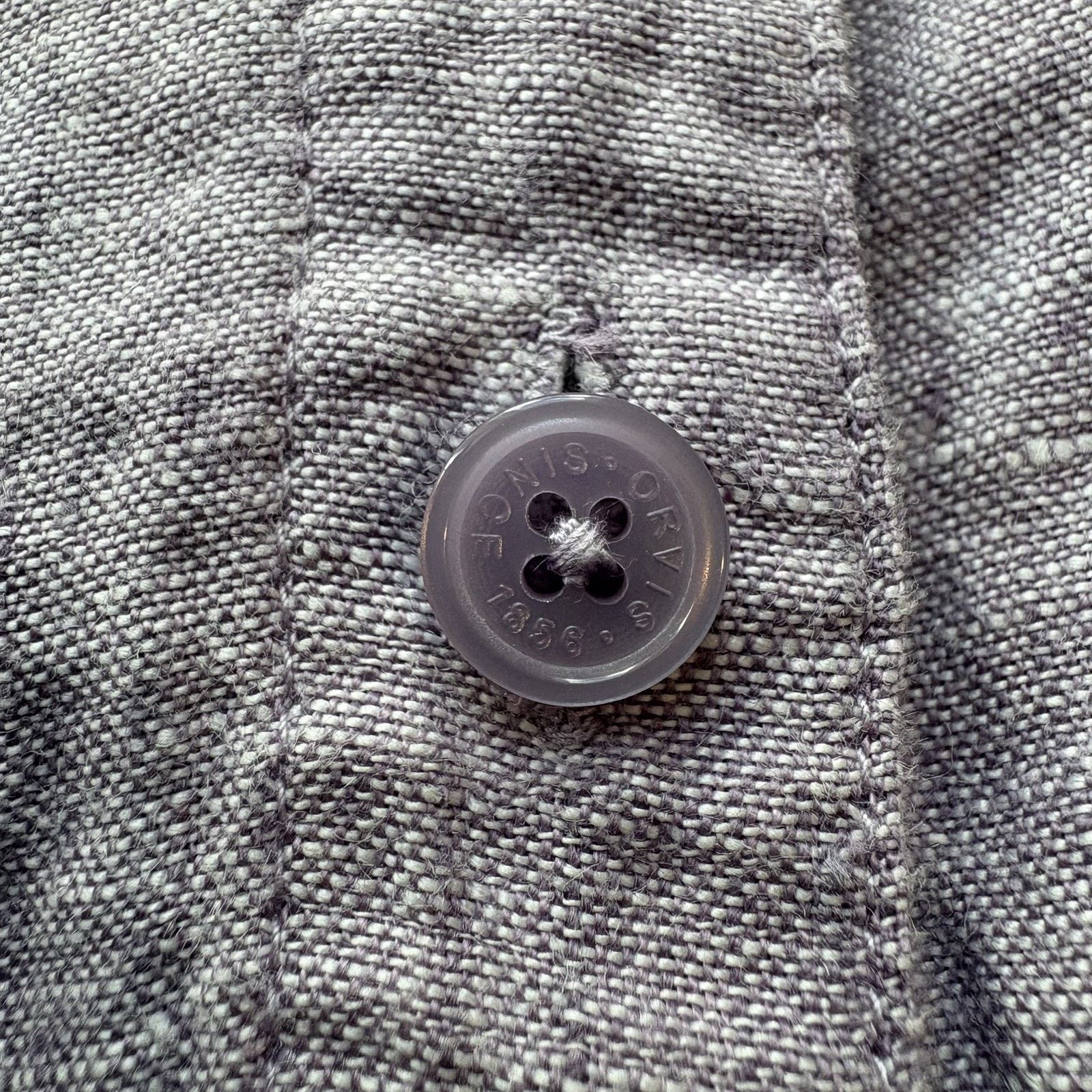 Orvis Orvis Women's 100% Linen Tunic Shirt Small Gray Button Fron Size US S / EU 44-46 / 1 - 6 Thumbnail