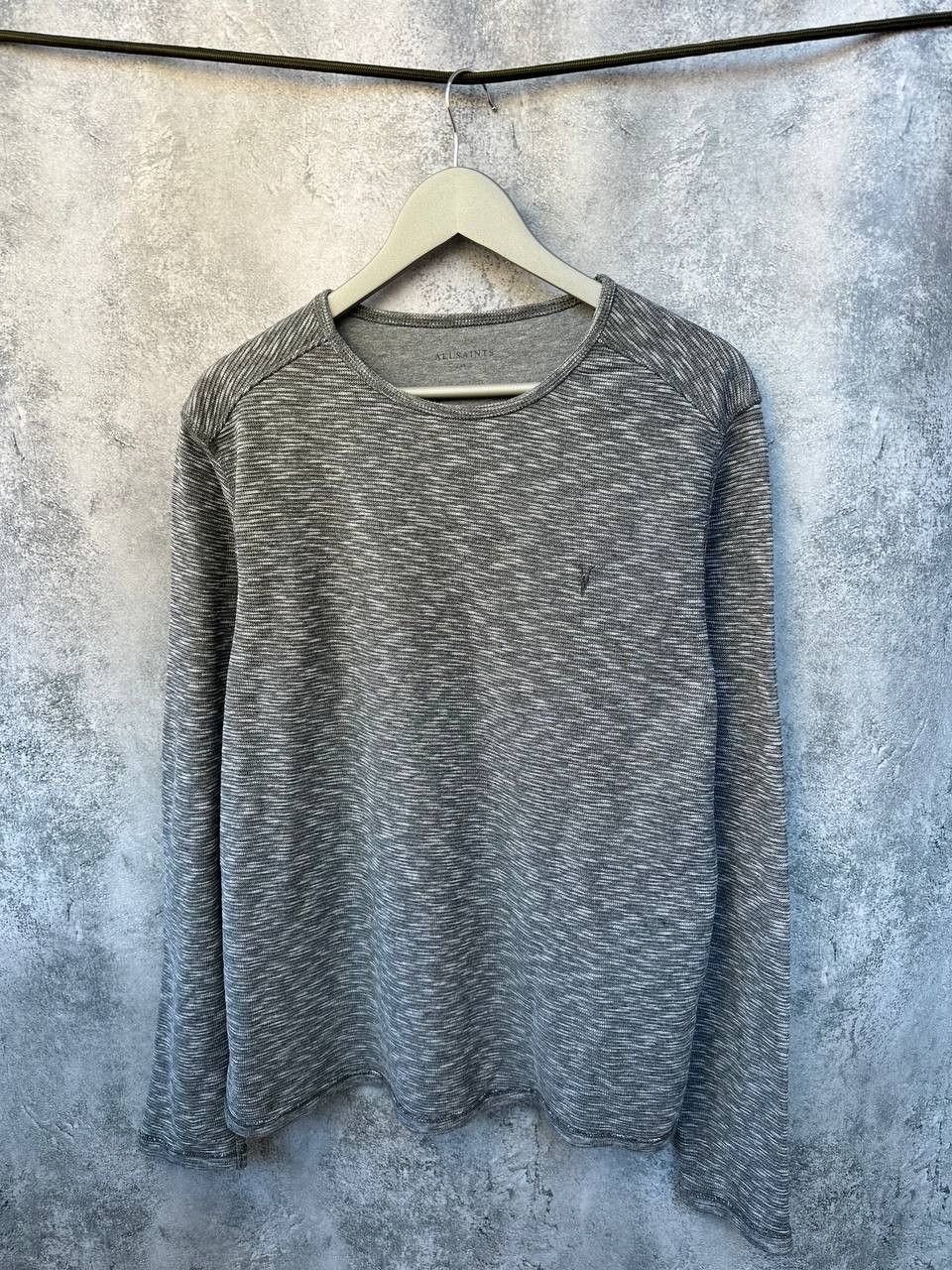 Allsaints ALLSAINTS Clash Long Sleeve Crew Neck Sweater Striped Size US L / EU 52-54 / 3 - 2 Thumbnail