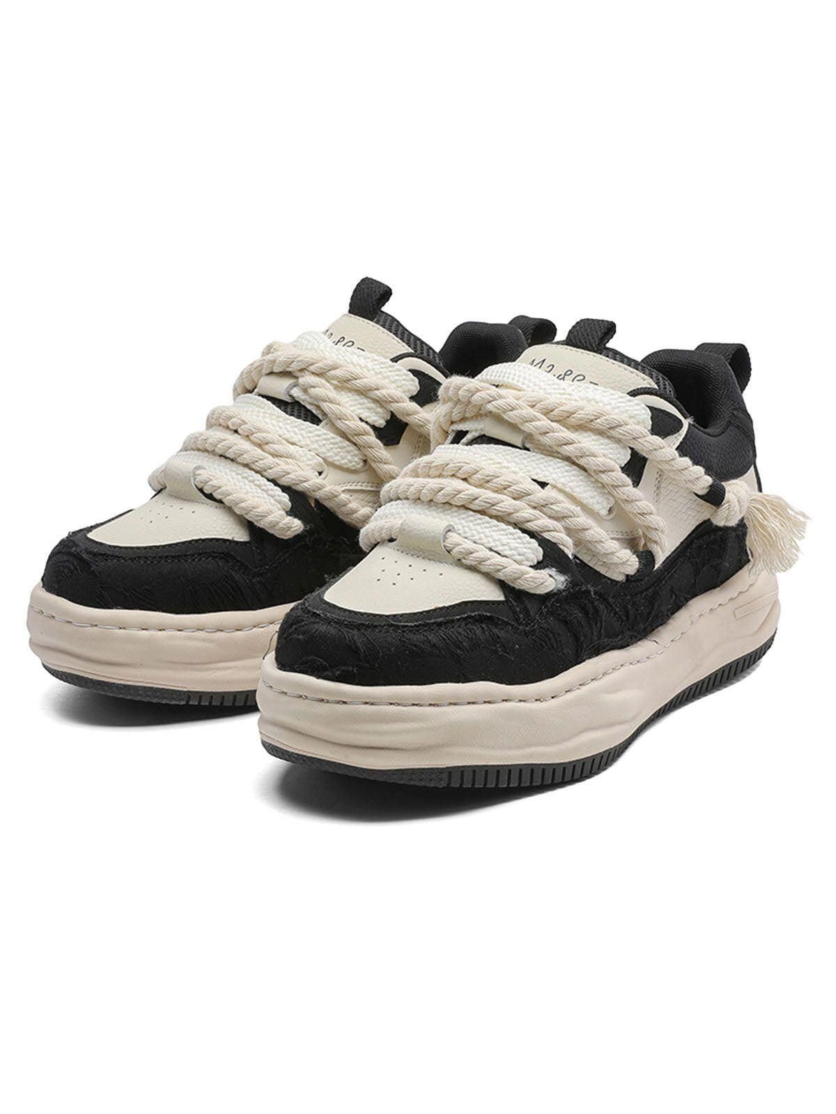 Other Rope Lace Platform Sneakers Size US 10 / EU 43 - 2 Thumbnail