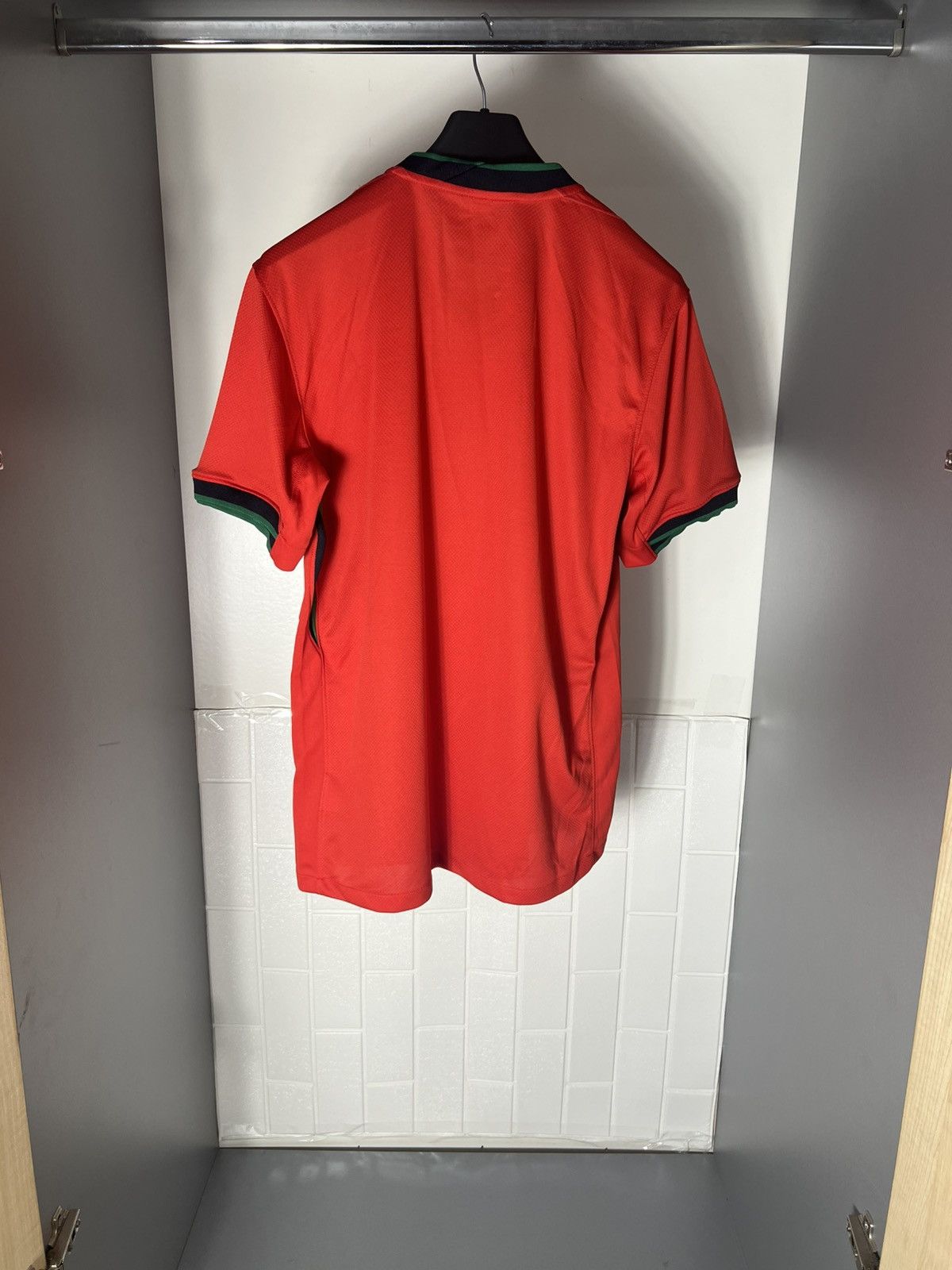 Nike × Vintage VERY RARE NIKE PORTUGAL SOCCER JERSEY BLOKECORE Y2K RETRO Size US L / EU 52-54 / 3 - 8 Thumbnail