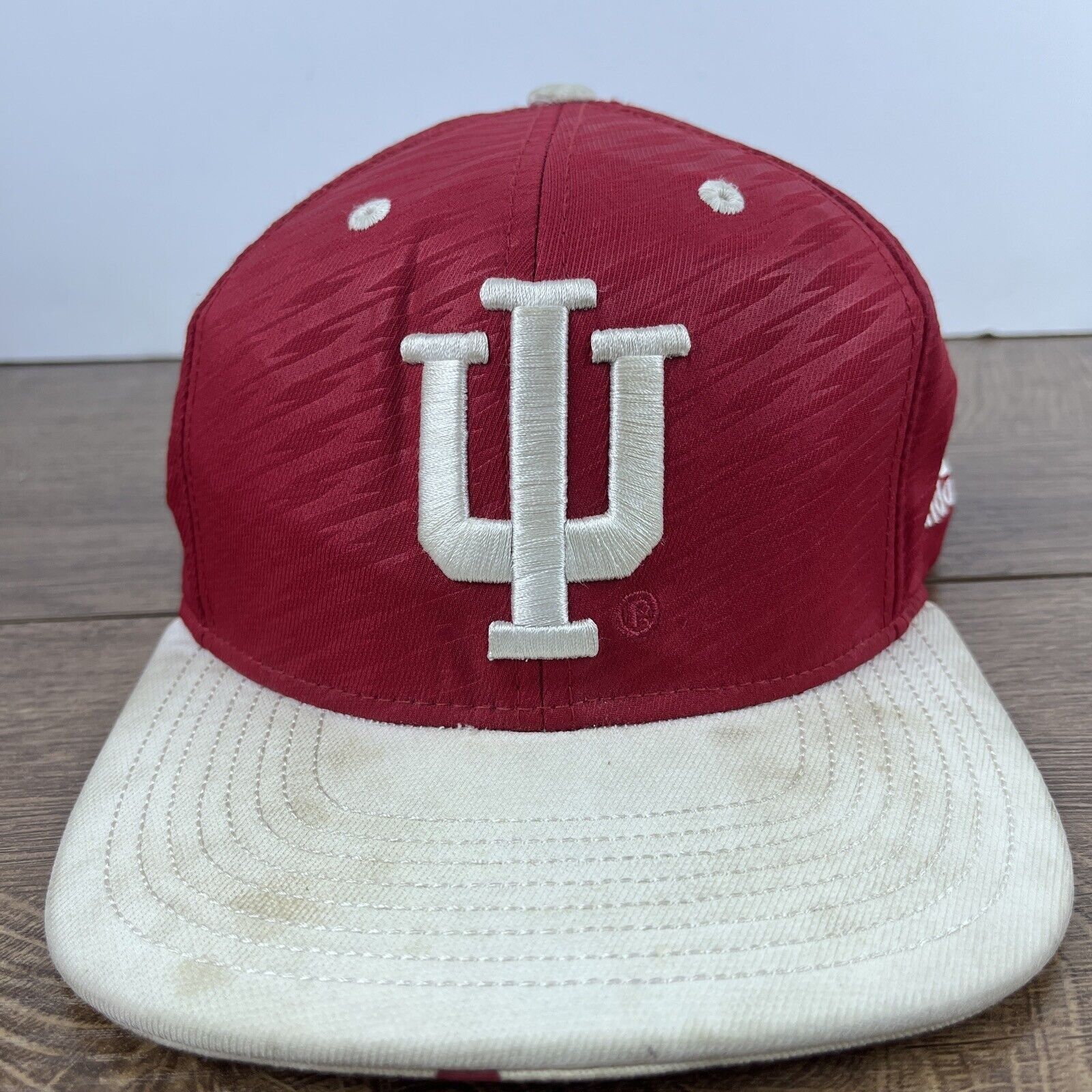 Adidas Indiana Hoosiers Adidas Hat Snapback Red Hat Adjustable Adul Size ONE SIZE - 3 Thumbnail