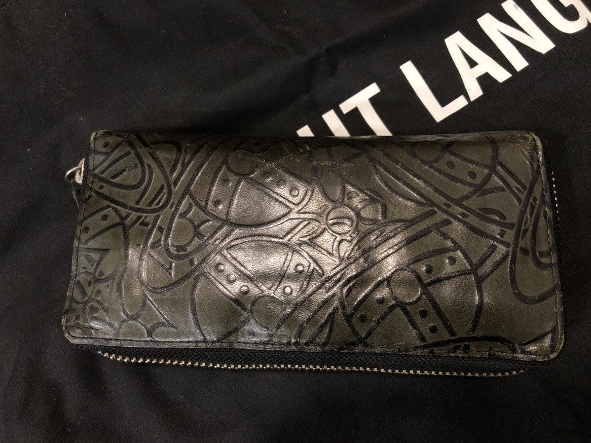 Vivienne Westwood Vivienne Westwood monogram leather long wallet Size ONE SIZE - 1 Thumbnail