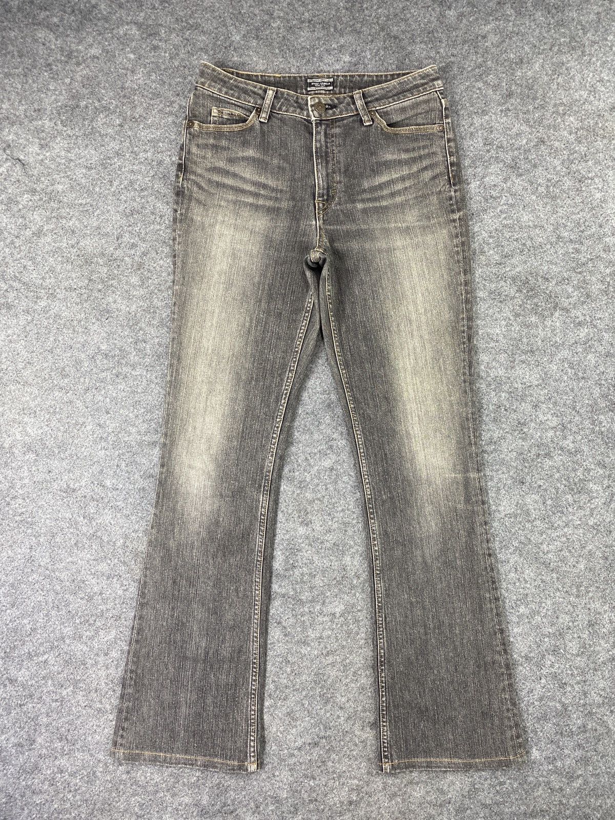 Japanese Brand × Jean Sweet Camel Black Wash Bootcut Jeans - J1071 Size 29" - 1 Thumbnail