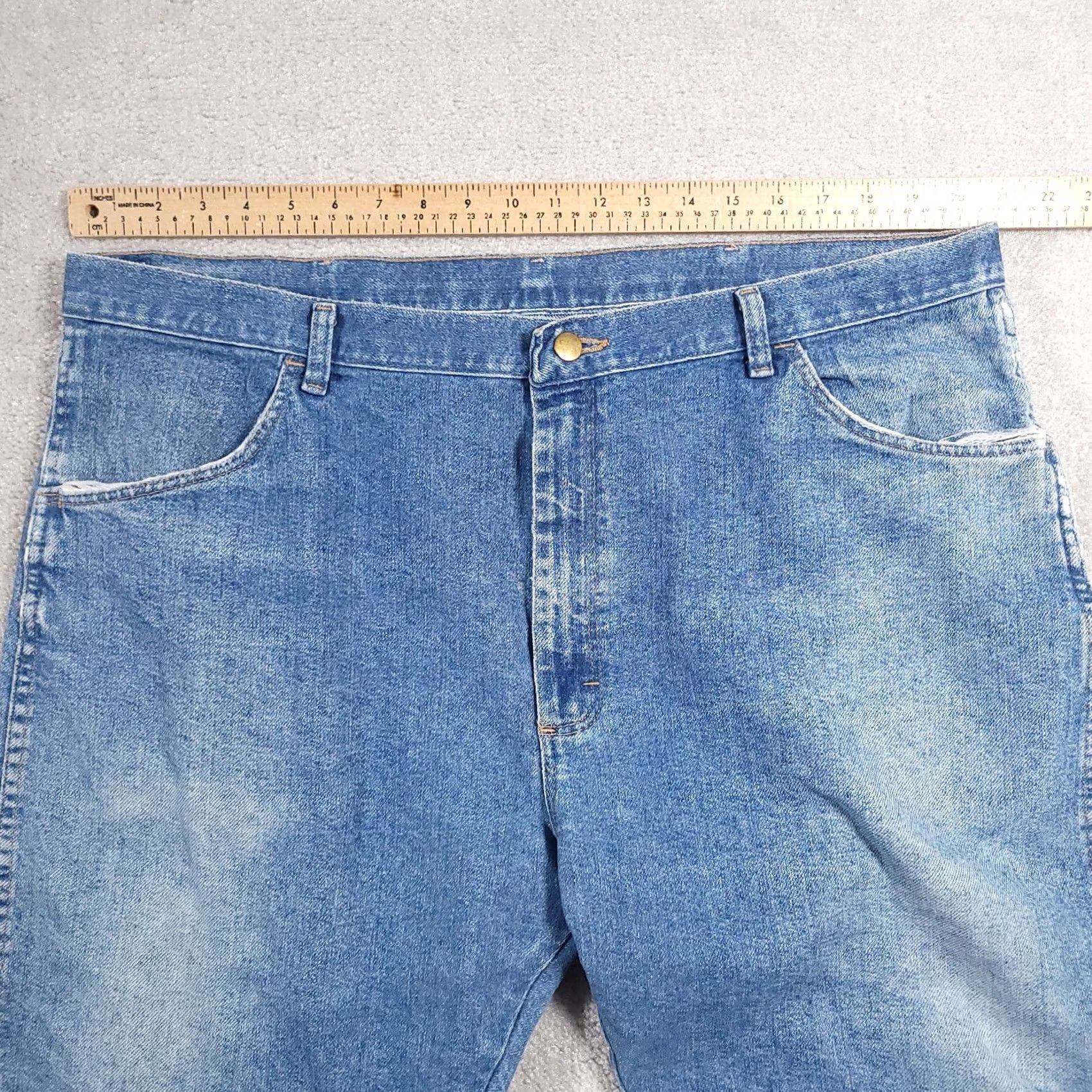 Carhartt VINTAGE Carhartt Jeans Mens 42x29 Denim Medium Wash High-Rise Tapered Leg Size US 42 / EU 58 - 5 Thumbnail