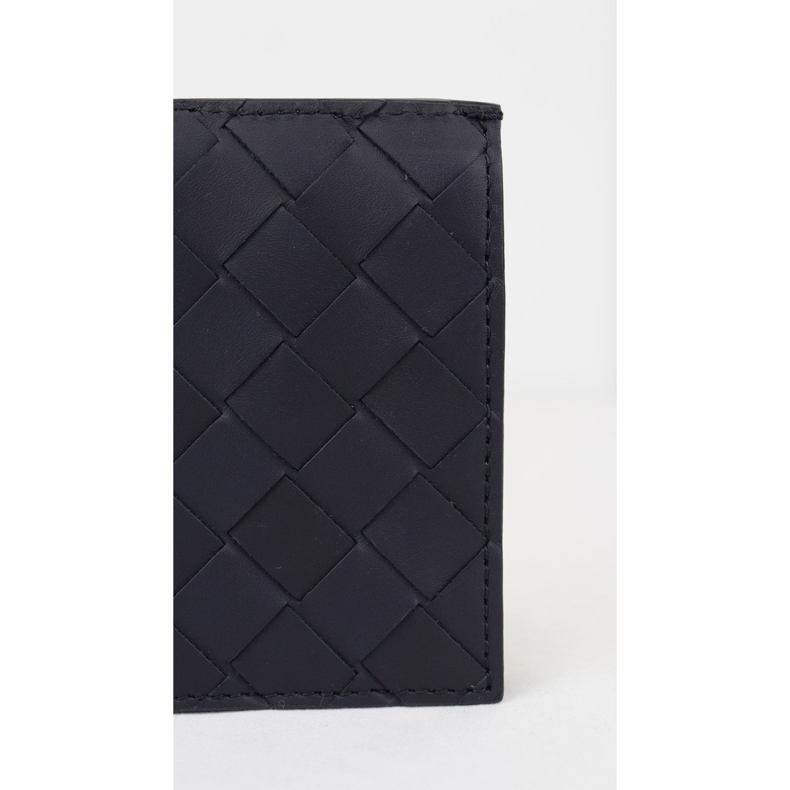 Bottega Veneta o1rshd1 Size: OS / Intreccio Wallet in Midnight Blue Size ONE SIZE - 5 Thumbnail