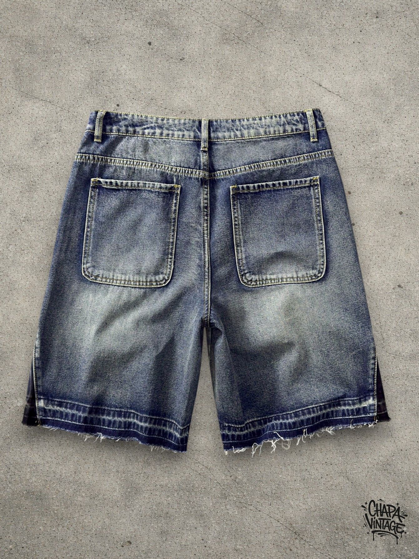 Vintage Streetwear jeans shorts Size US 32 / EU 48 - 2 Thumbnail