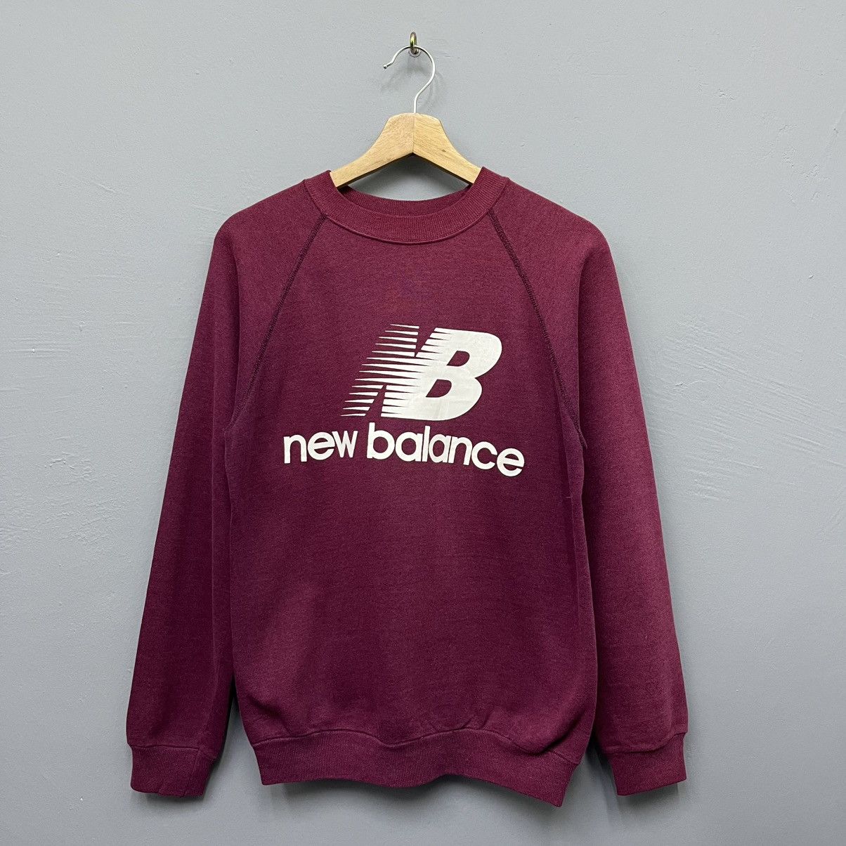 Hanes × New Balance Vintage 80s New Balance Crewneck Sweatshirt Size US M / EU 48-50 / 2 - 1 Thumbnail