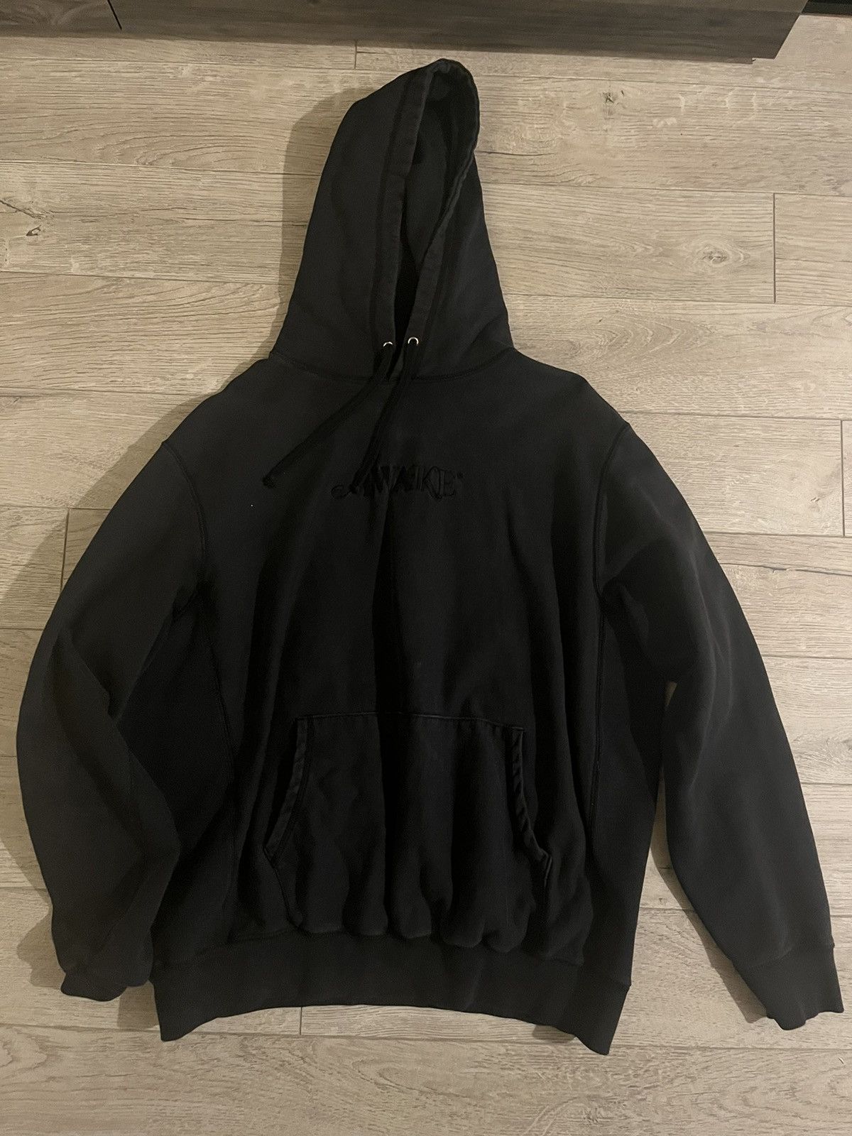 image of Awake Ny Triple Black Logo Hoody, Men's (Size XL)