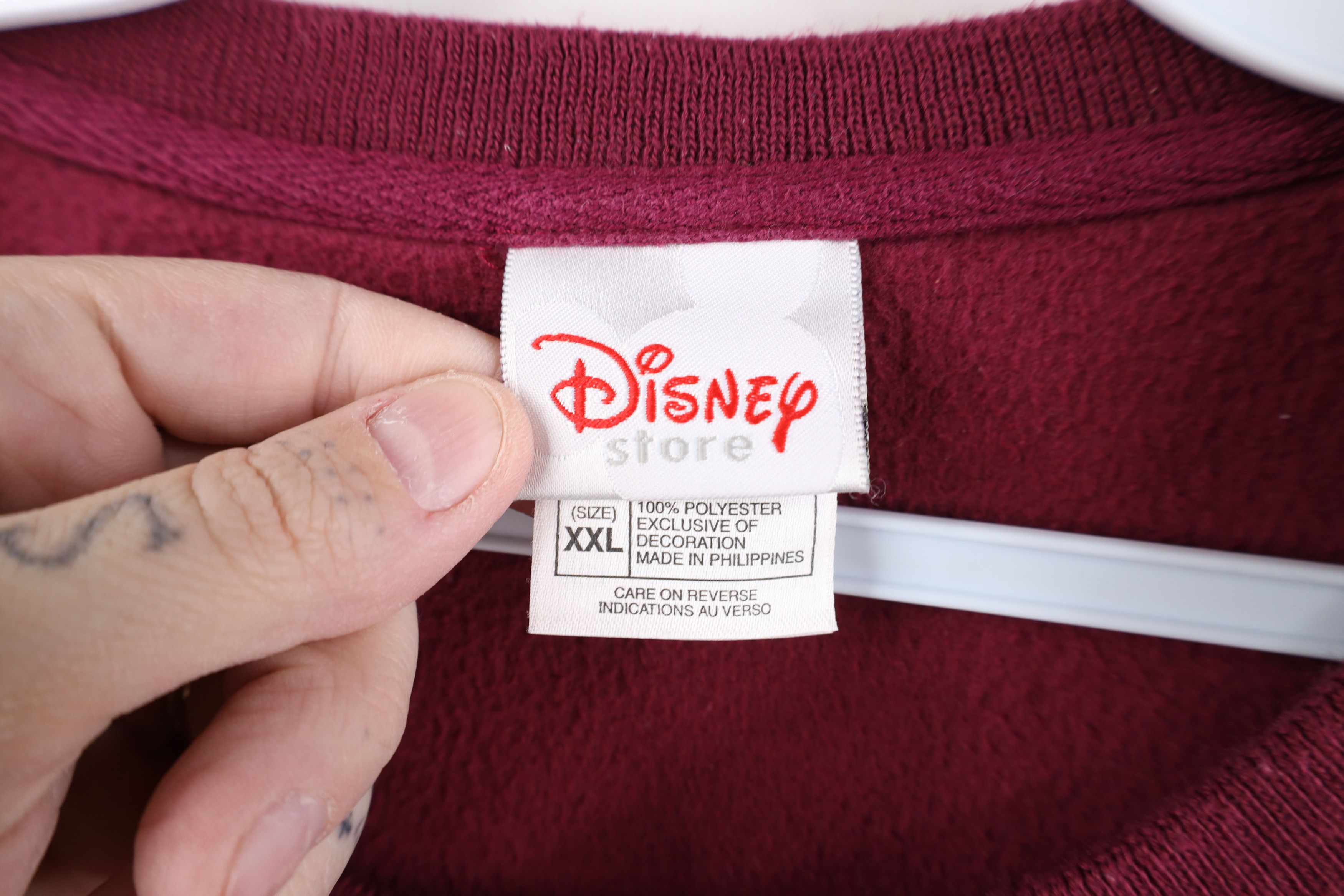 Disney Vintage 90s Disney Winnie the Pooh Fleece Sweatshirt Size XXL / US 16-18 / IT 52-54 - 7 Thumbnail