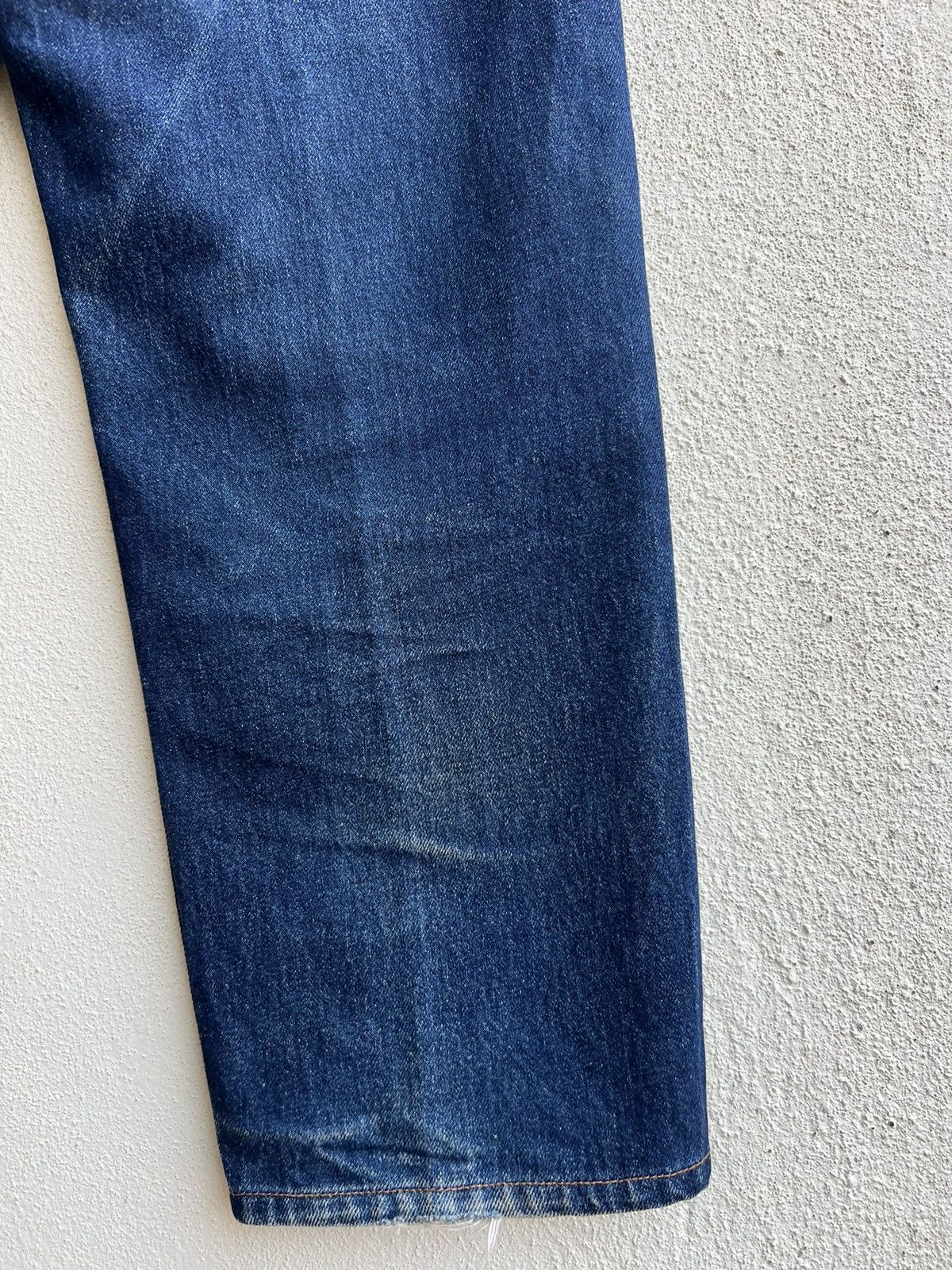 Comme des Garcons Homme Archive 80s CDGH Fade Mud Dirty Denim Baggy Jeans Size US 29 - 21 Thumbnail
