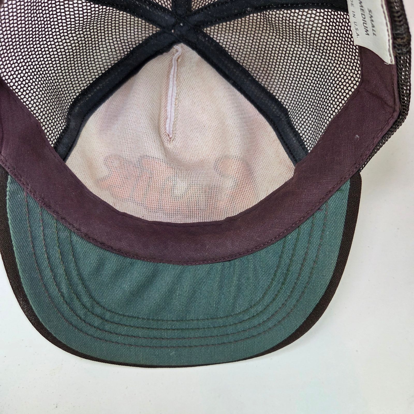 Other Vintage Frontier Bar Trucker Snapback Hat Made in USA Size ONE SIZE - 7 Thumbnail