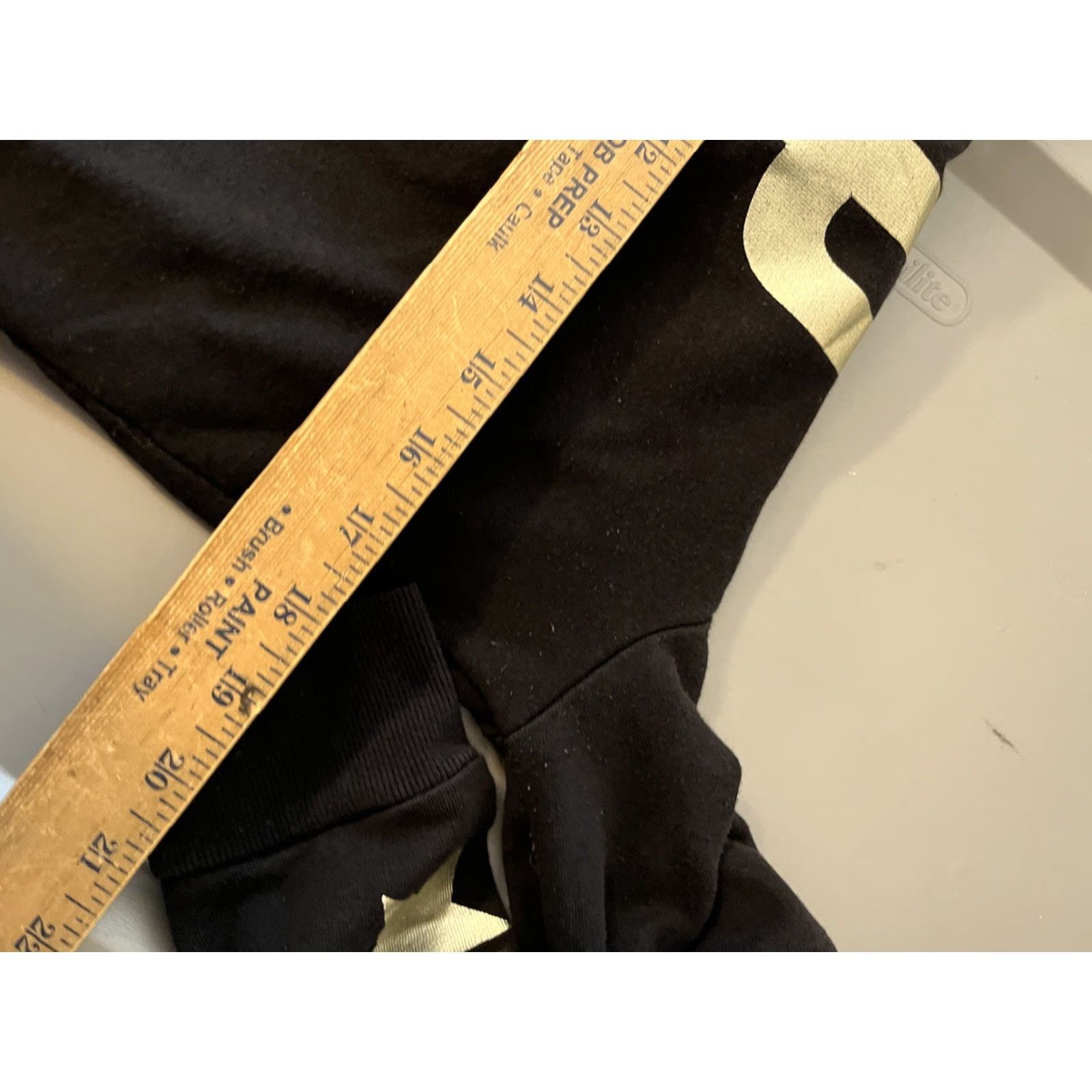 Gap GAP Womens M Black Gold Logo Stars Hoodie Full Zip Long Sleeve Sweatshirt Size M / US 6-8 / IT 42-44 - 5 Thumbnail