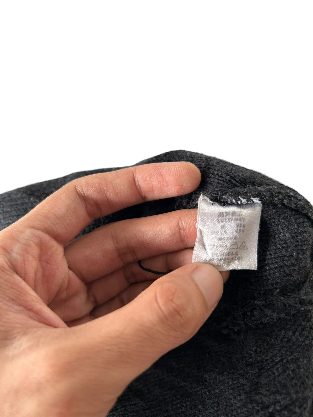 14th Addiction × Japanese Brand × Le Grande Bleu (L.G.B.) Punk Bondage Style Sunfaded Beanie Hats Size ONE SIZE - 10 Thumbnail
