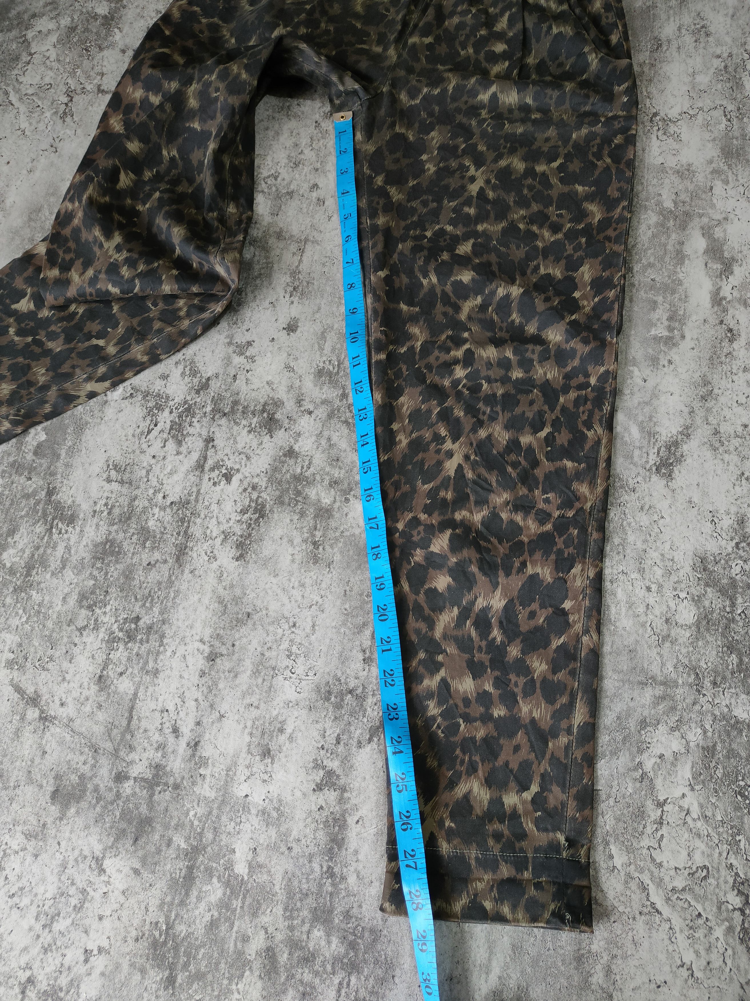 Hysteric Glamour × Japanese Brand Hysteric Glamour Leopard Pattern Easy Pans 28x29 Size US 29 - 18 Thumbnail