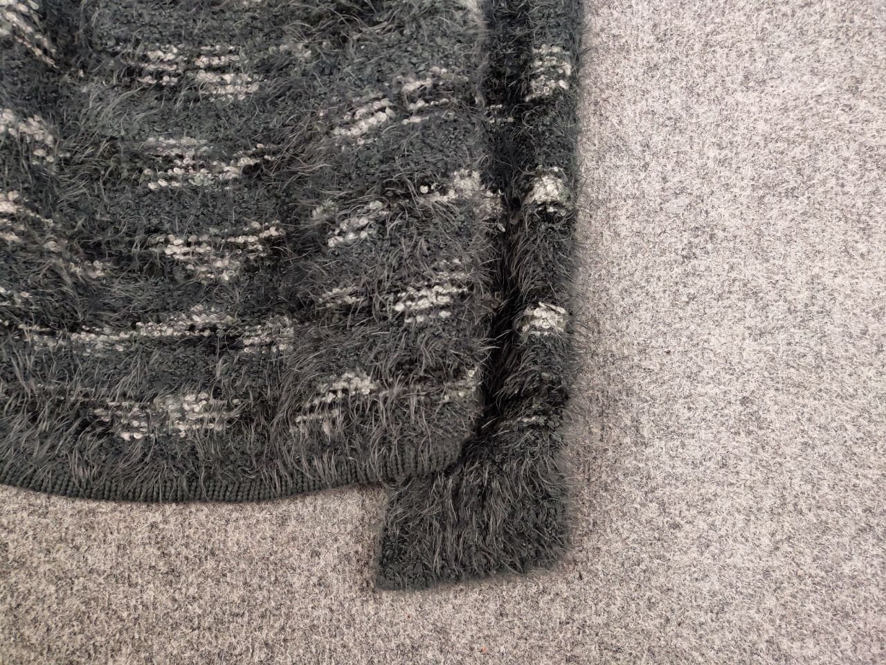 If Six Was Nine Fur Sweater Yohji Yamamoto Junya Watanabe Playboi Carti Styl Size US L / EU 52-54 / 3 - 10 Thumbnail