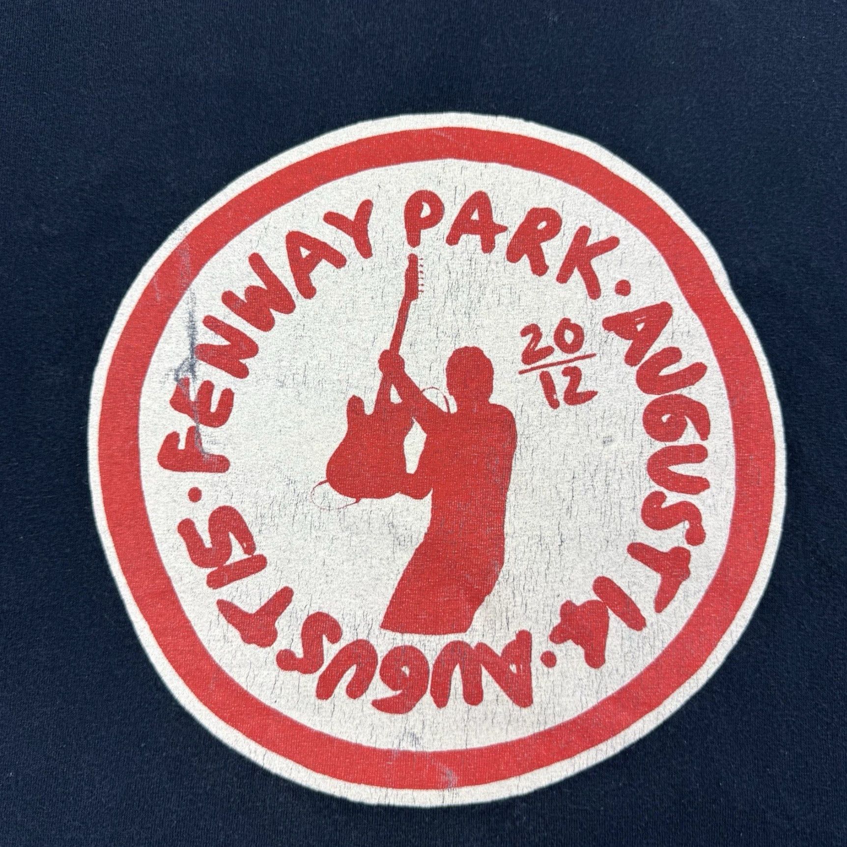 Vintage VINTAGE Bruce Springsteen E Street Band T-Shirt Adult XL Blue 2012 Fenway Park Rock Band Mens Size US XL / EU 56 / 4 - 2 Thumbnail