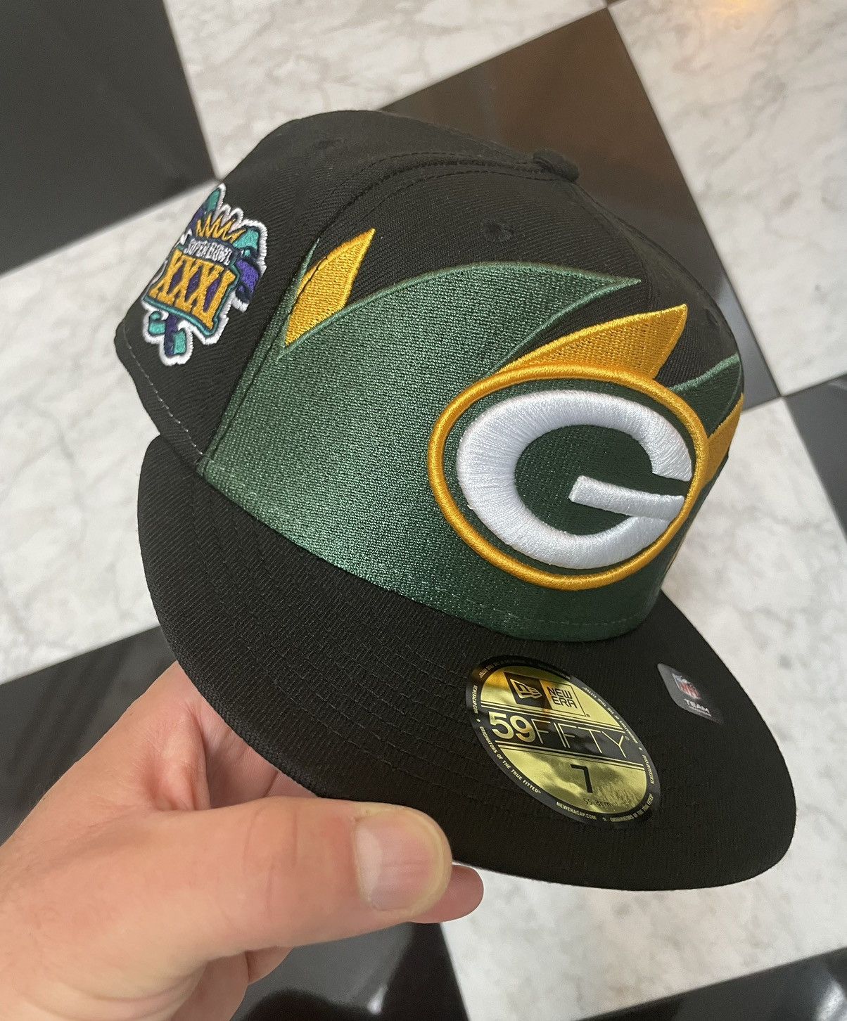New Era 🔥 Green Bay Packers shark teeth fitted size 7 Size ONE SIZE - 1 Thumbnail