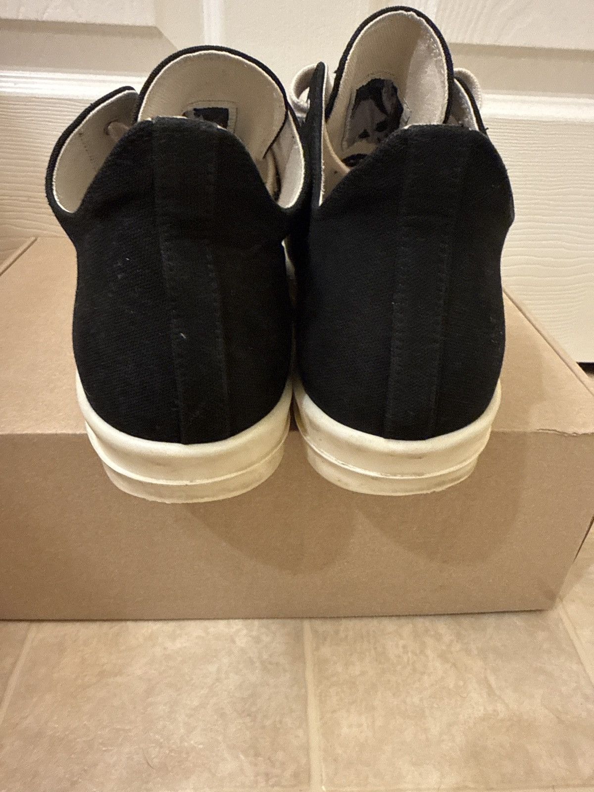 Rick Owens Rick Owens ramones low Size US 11.5 / EU 44-45 - 5 Thumbnail