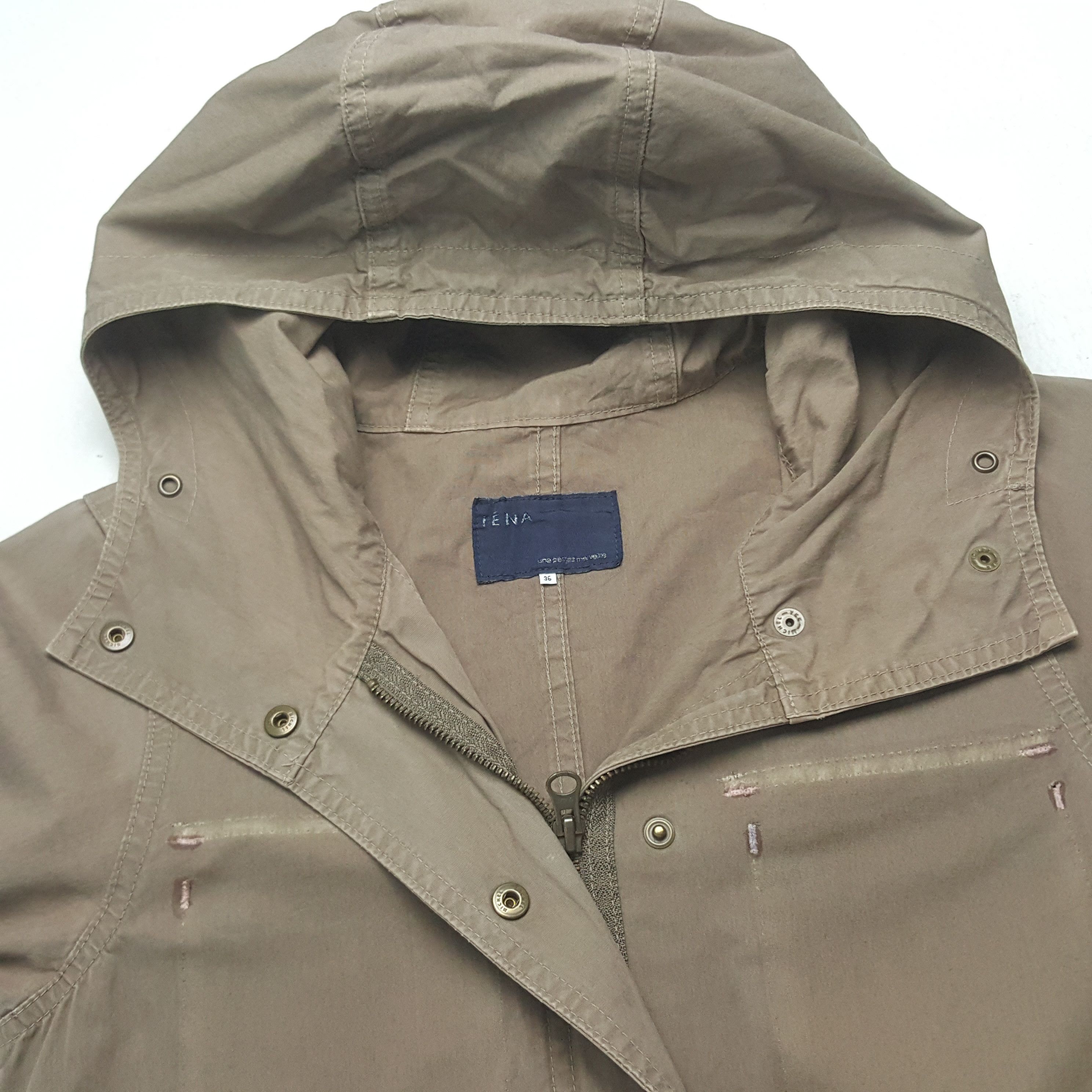Japanese Brand Vintage iENA Japanese Brand Long Parka Jacket RR13 Size US XS / EU 42 / 0 - 4 Thumbnail