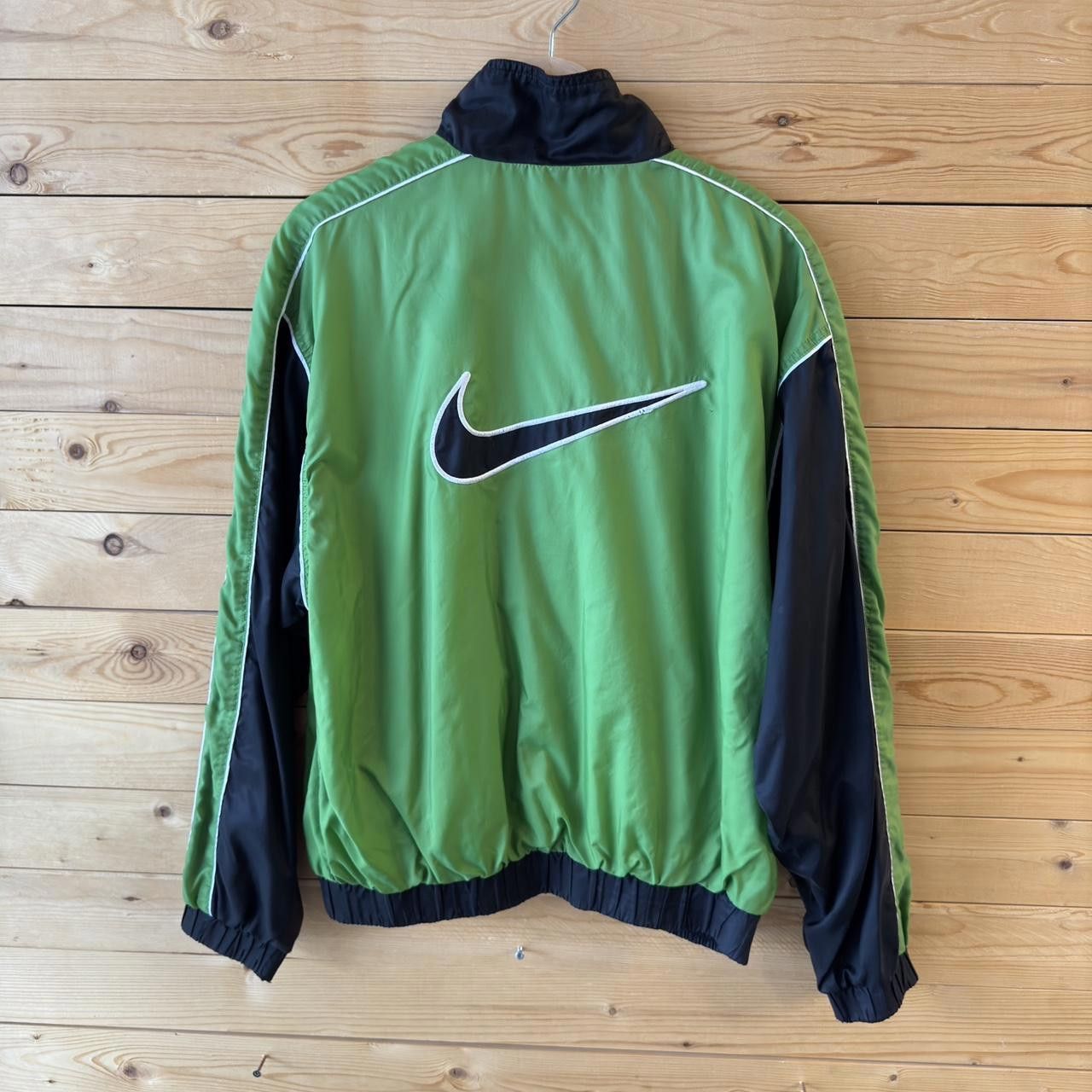 Deals Y2K Nike Green Windbreaker Jacket Size 2XL