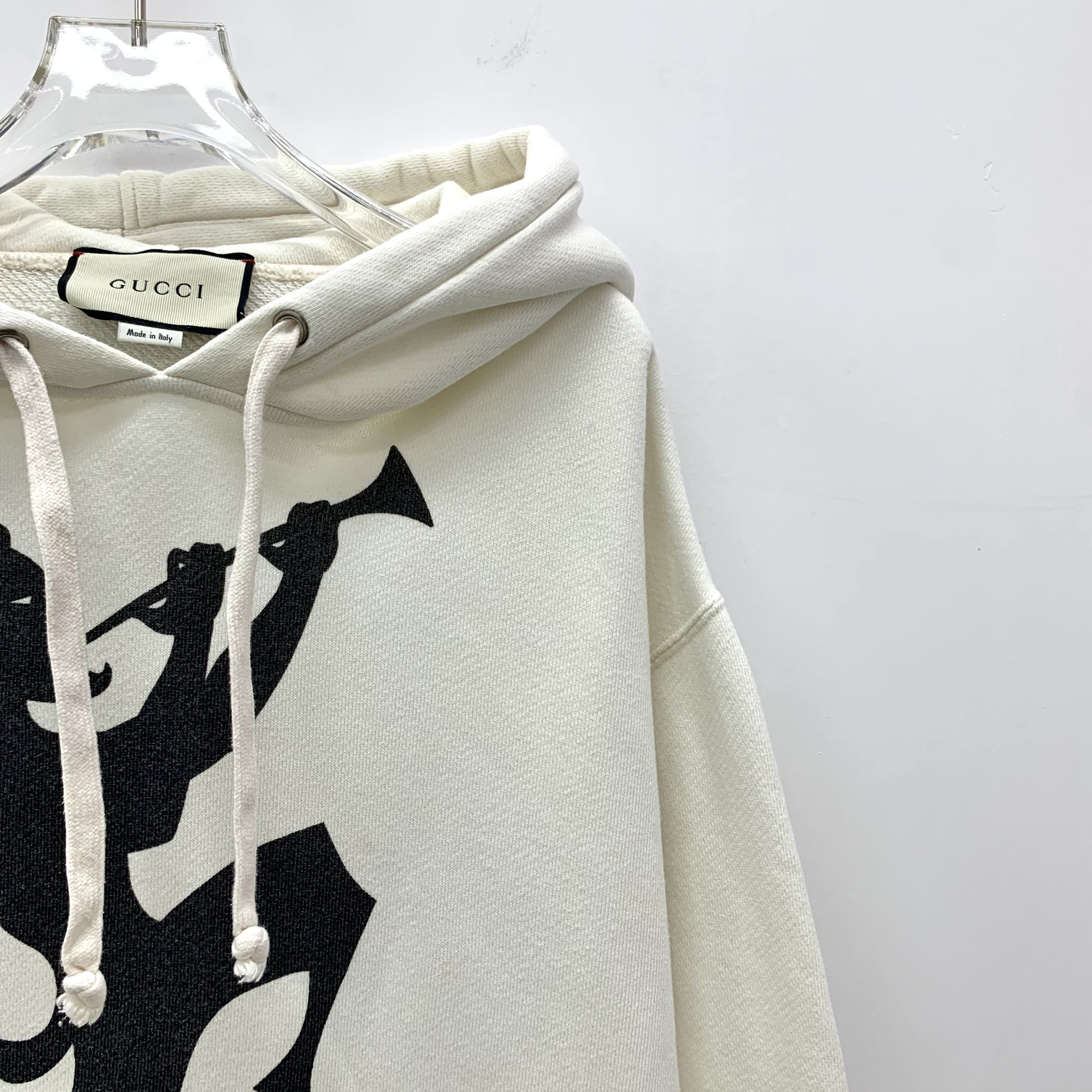Gucci Gucci Beige Flute Player Floral Hoodie (Size XS) Size XS / US 0-2 / IT 36-38 - 7 Thumbnail
