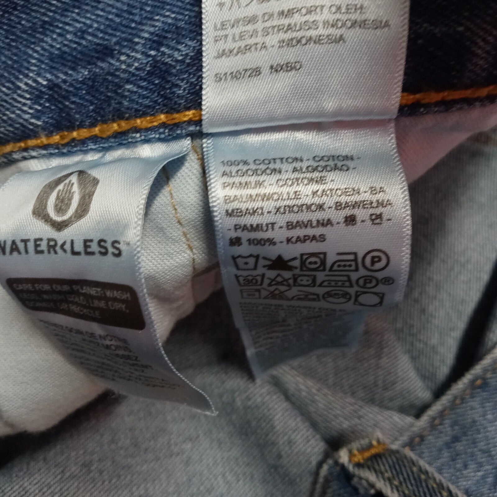 Levi's Levi's 550 Relaxed Jeans Men’s Size 54x30 Big & Tall Blue Size US 44 / EU 60 - 5 Thumbnail