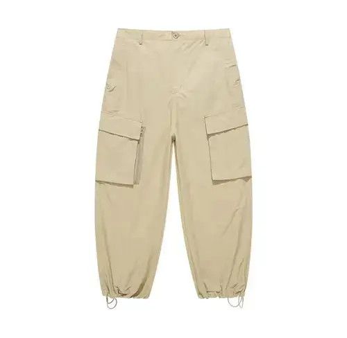 Japanese Brand 21SS Tokyo Union Japanese Khaki Worker Cargo Pants Size US 34 / EU 50 - 2 Thumbnail