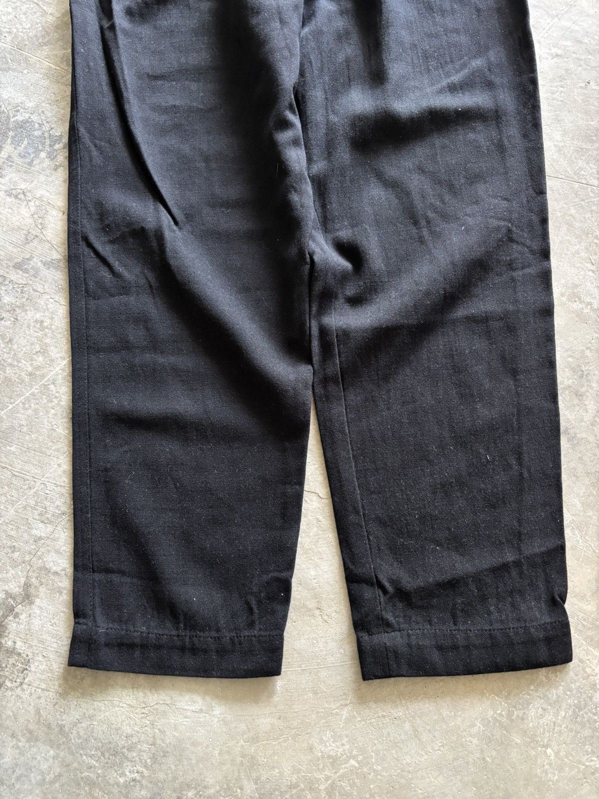 Y's × Yohji Yamamoto Y’s by Yohji Yamamoto black trouser classic style vintage Size 24" / US 00 / IT 34 - 8 Thumbnail