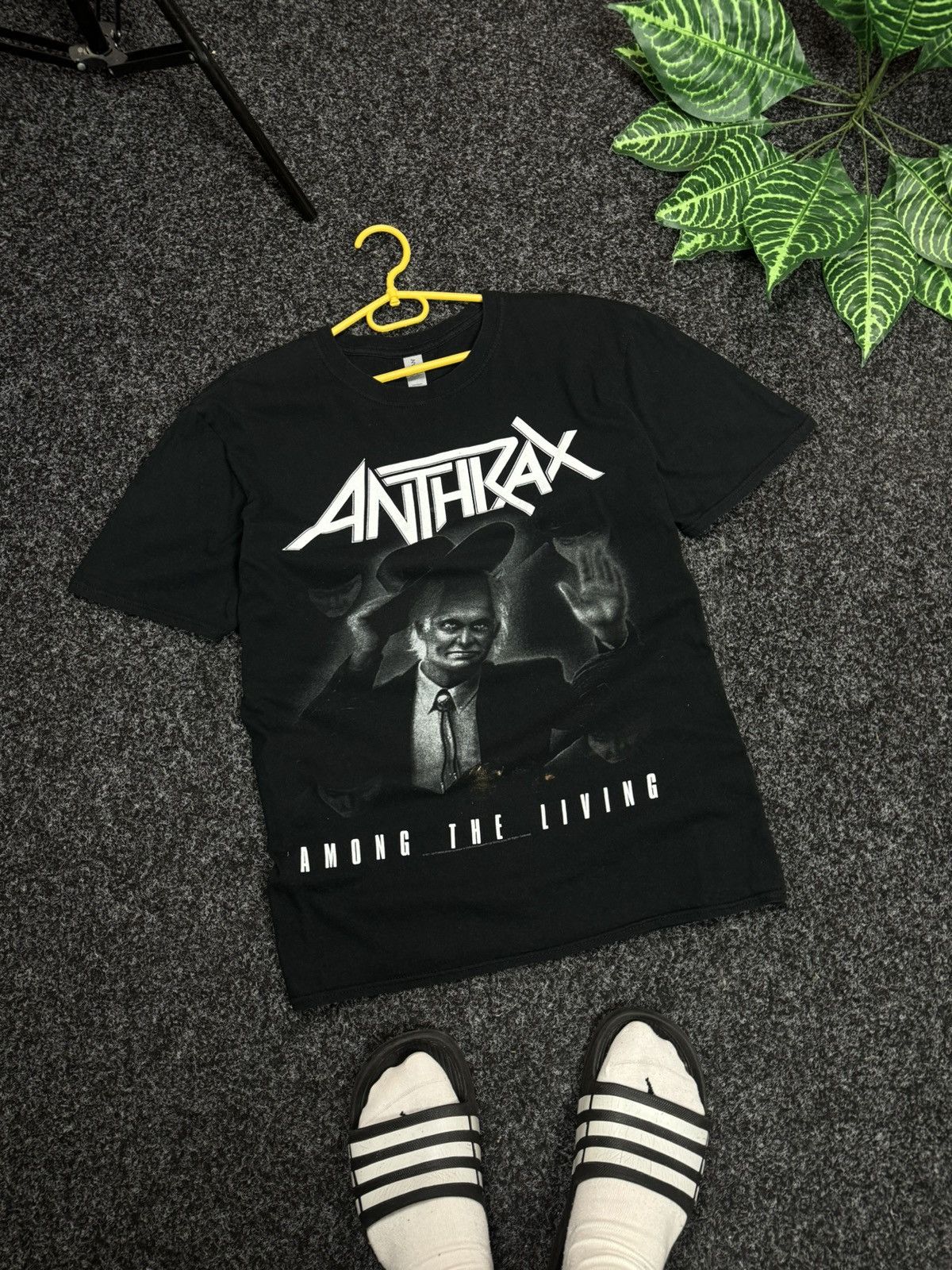 Vintage T-shirt Anthikax Among The Living 2011 Size L Size US L / EU 52-54 / 3 - 14 Thumbnail