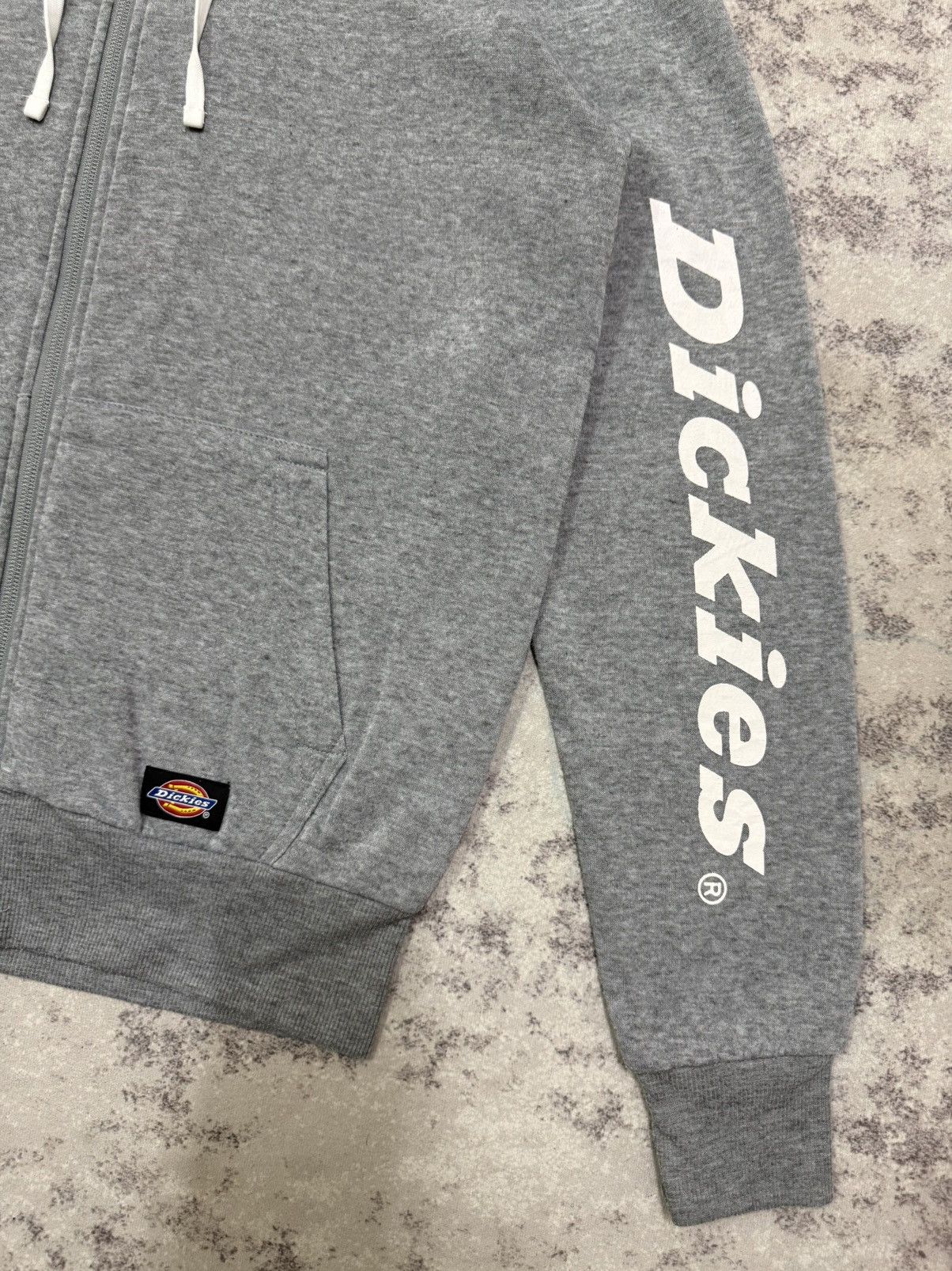 Dickies Dickies Spellout Graphic Xsleeve Zip Up Sweater Hoodie Size US S / EU 44-46 / 1 - 4 Thumbnail