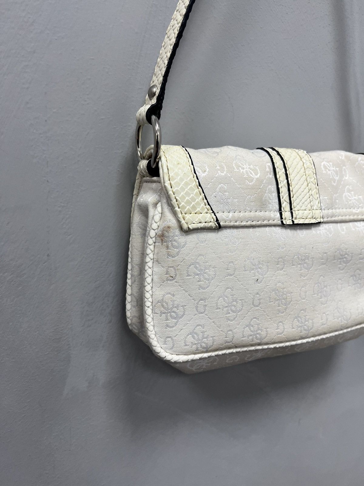 Guess × Hysteric Glamour Vintage monogram GUESS Rare Mini baguette bag Size ONE SIZE - 6 Thumbnail
