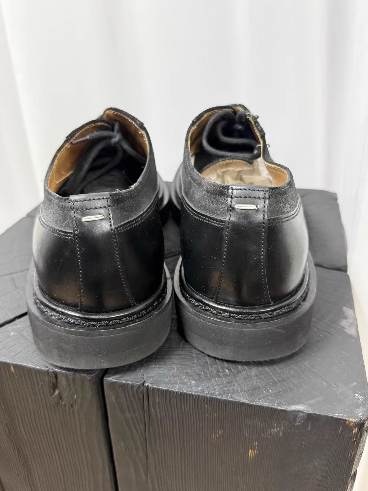 Maison Margiela Maison Margiela Suede Panel Derby Shoes K20 Size US 7 / EU 40 - 6 Thumbnail